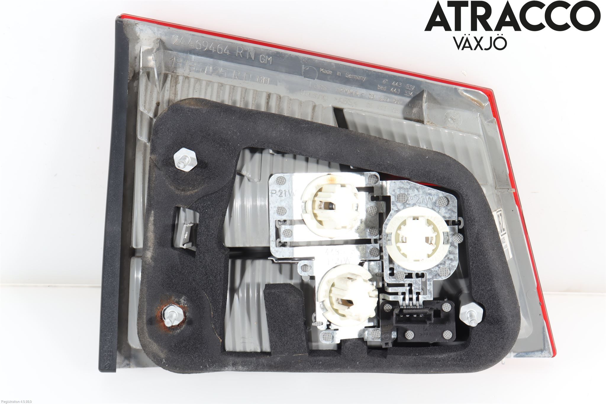 Opel VECTRA C 06-08 Bakljus Lucka Hö