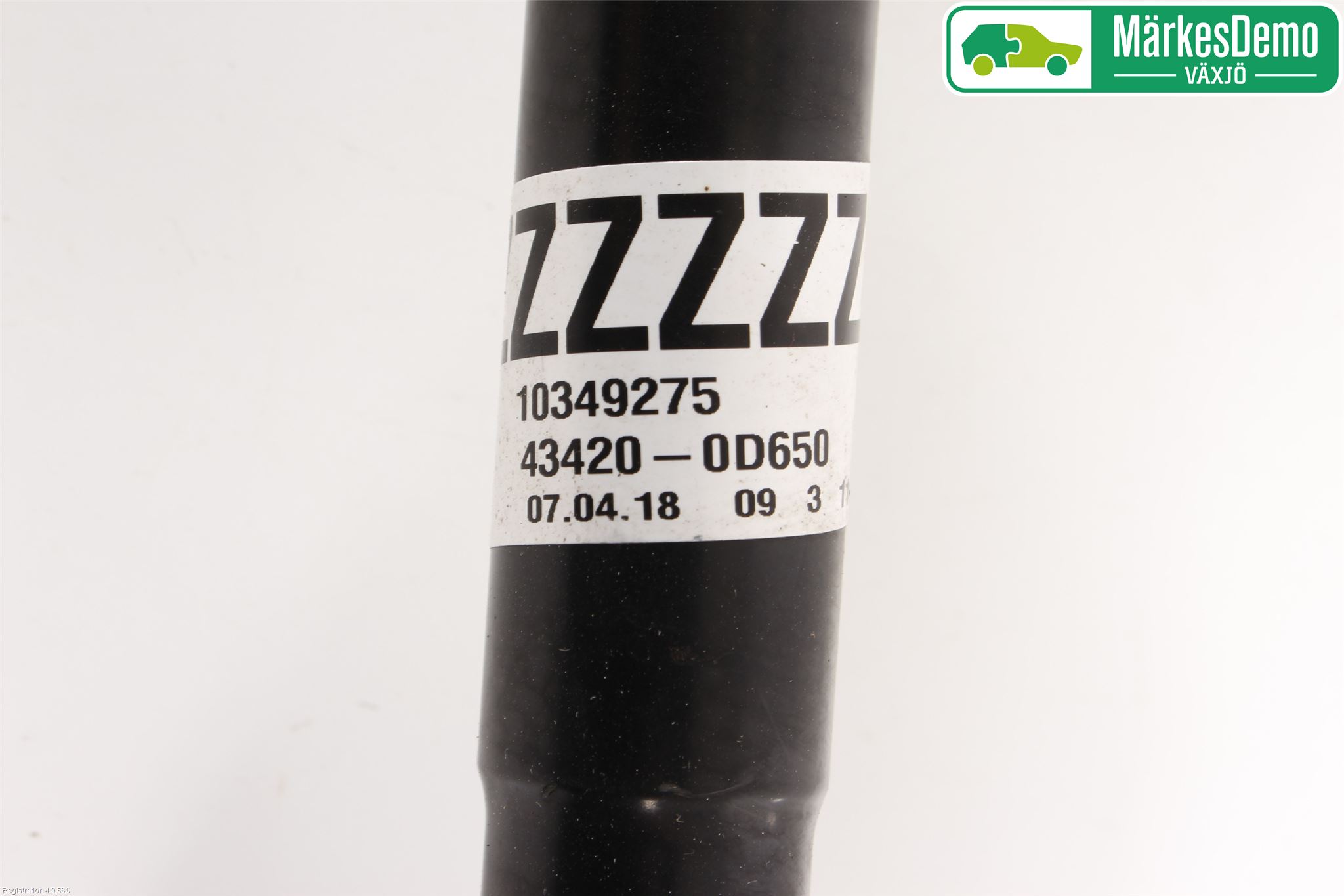 Toyota YARIS XP130 15-20 Drivaxel Fram Vänster