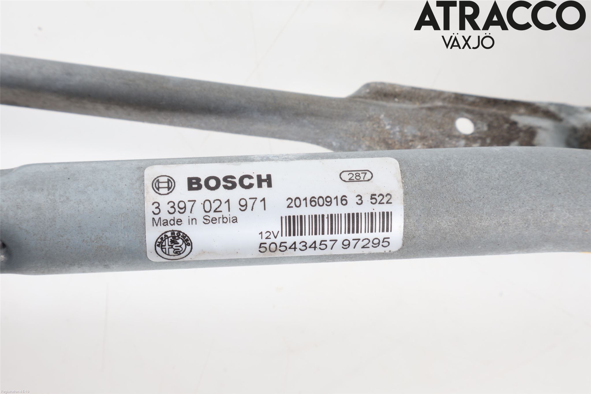 Alfa GIULIA Torkarmekanism Vindruta