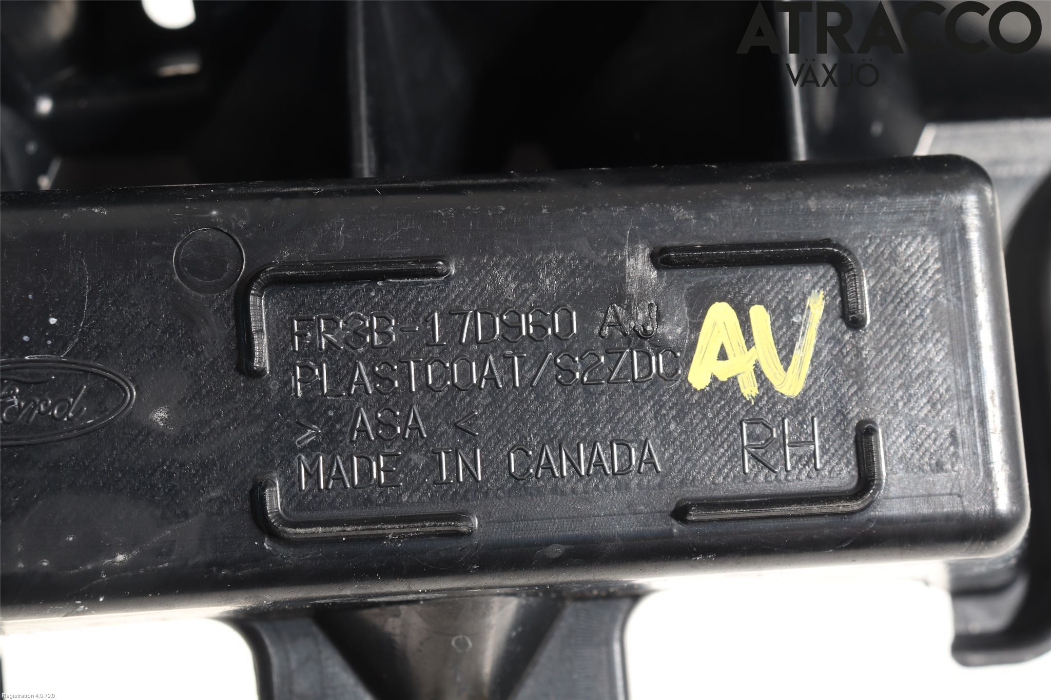 Ford MUSTANG VI 15-22 Stötfångarfäste Bak Hö
