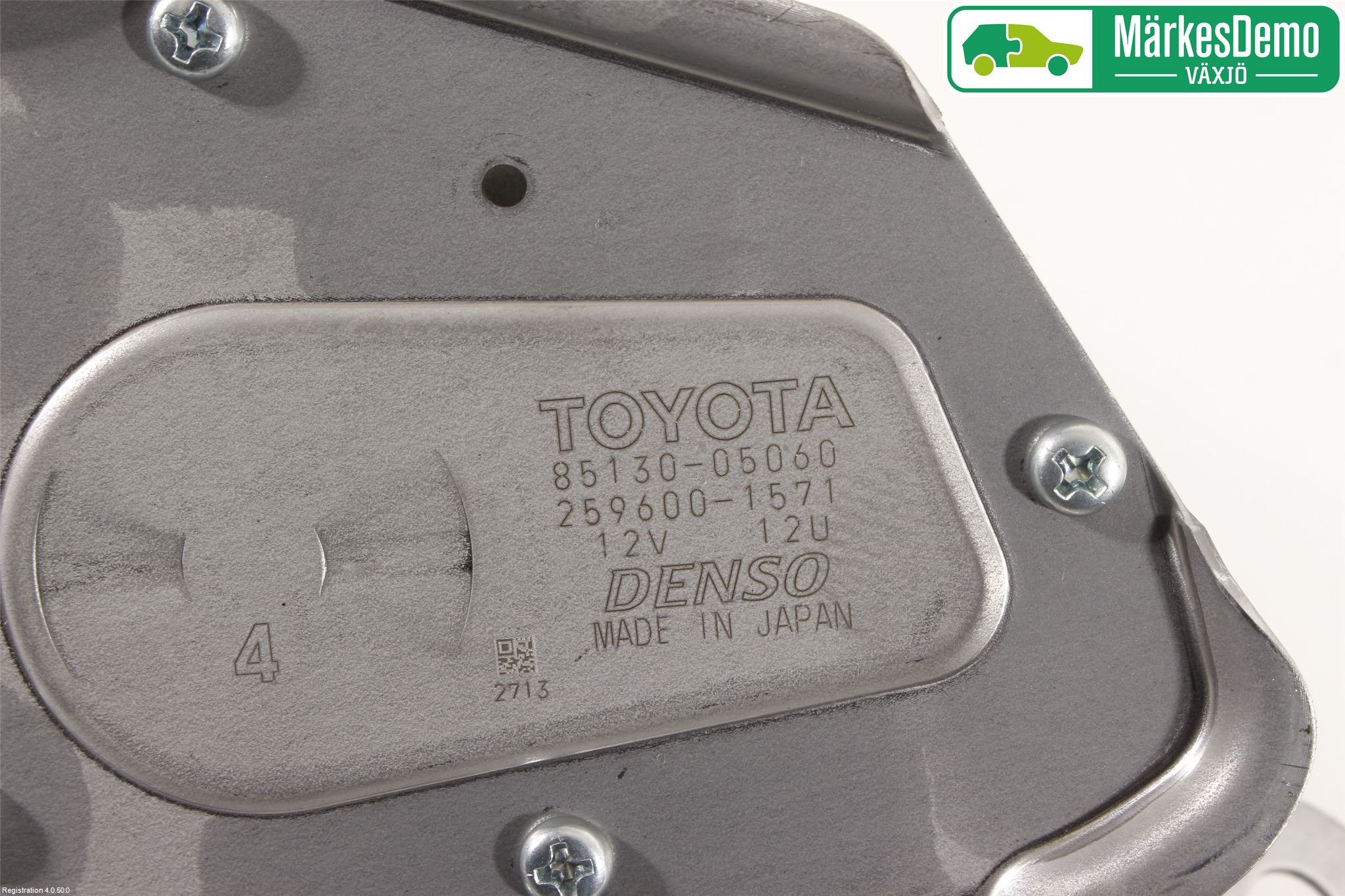 Toyota AVENSIS 16-18 Torkarmotor Baklucka