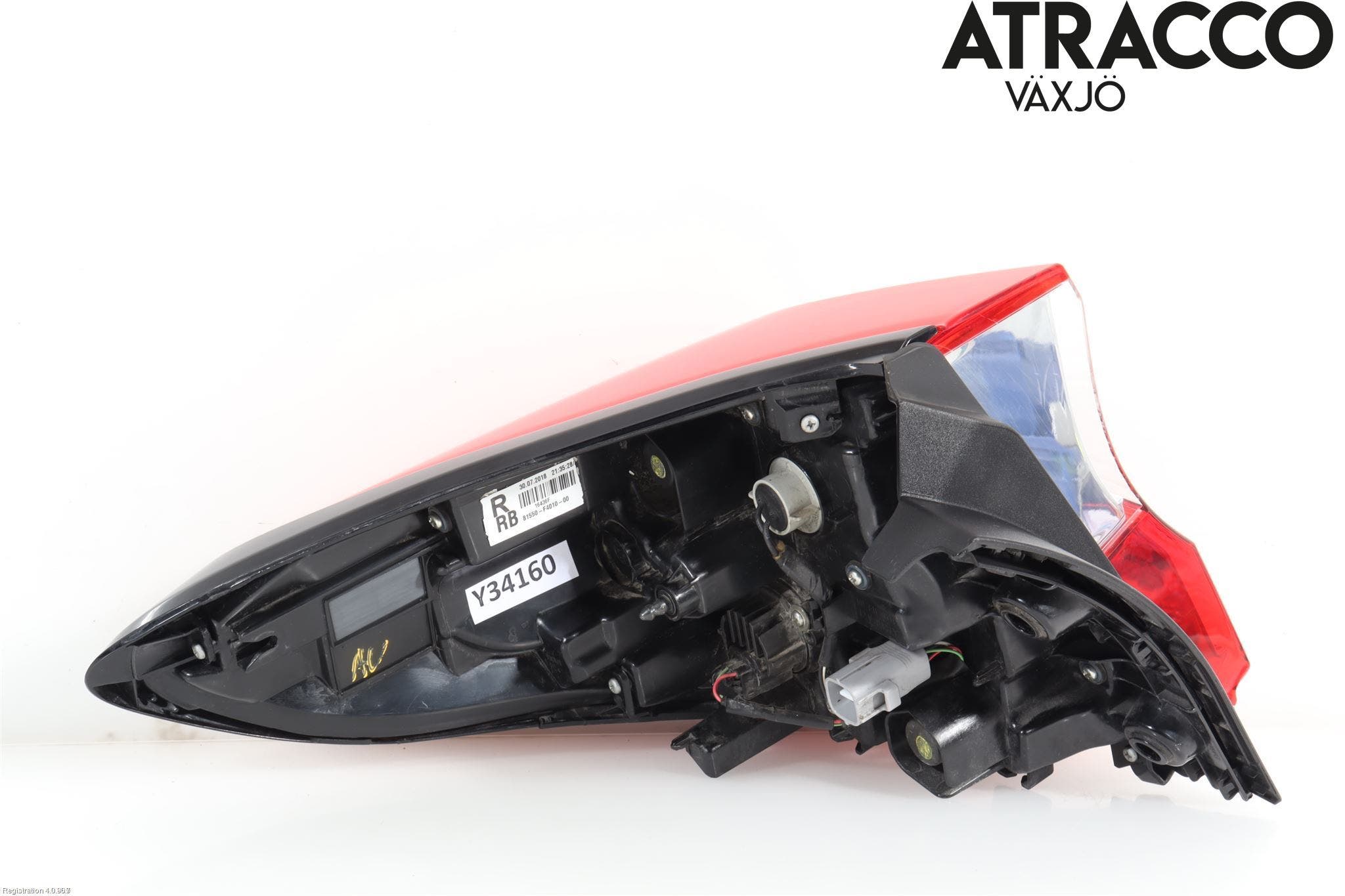 Toyota C-HR 16-23 Bakljus Höger