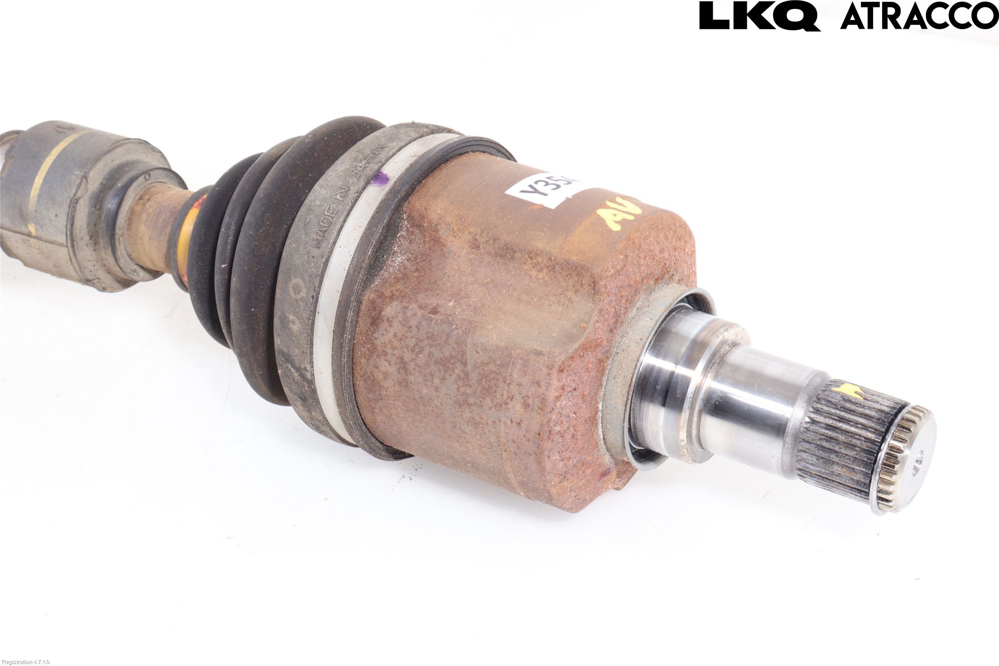 Mitsubishi ASX 10-22 Drivaxel Fram Vänster