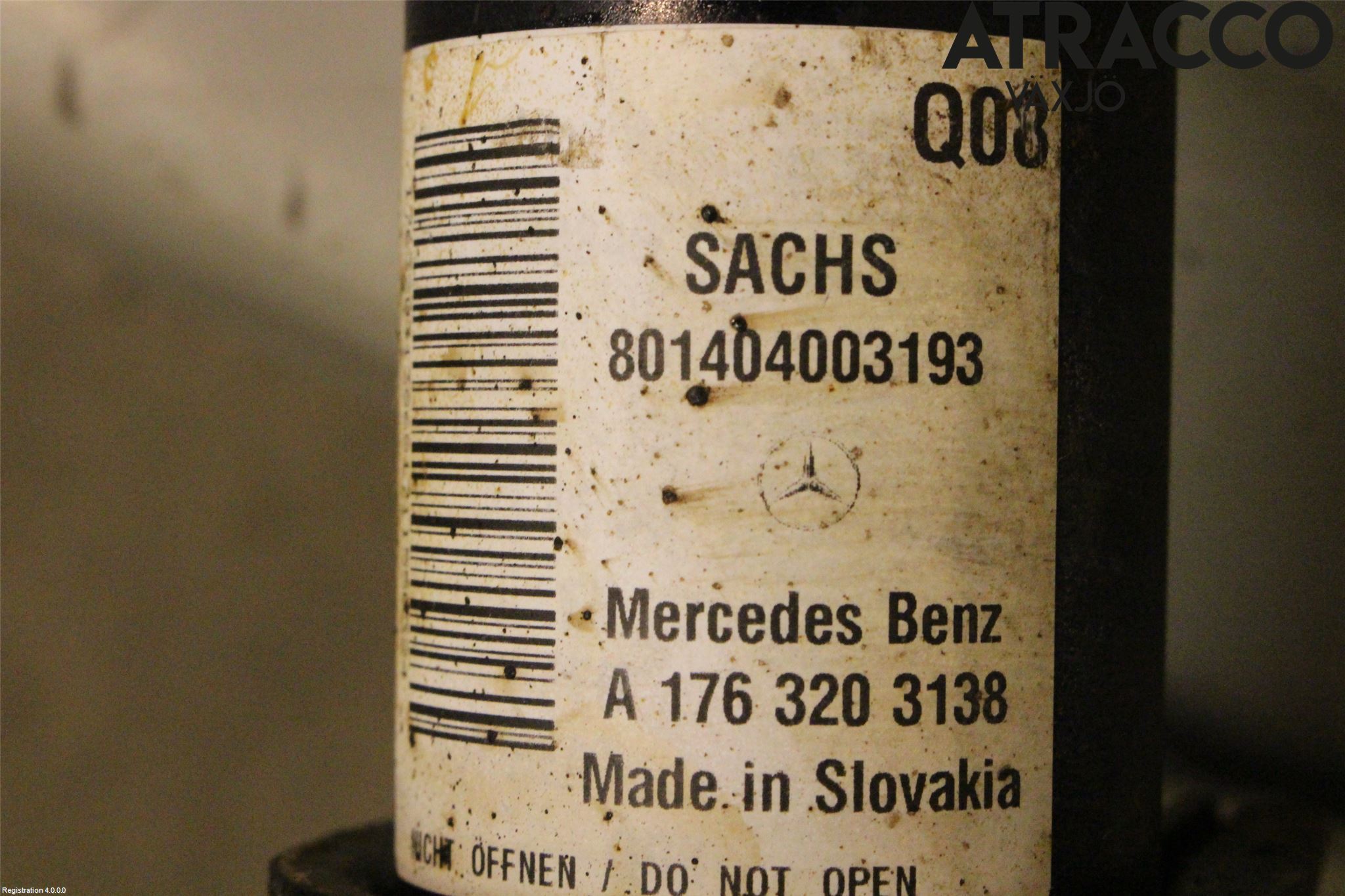 Mercedes-Benz MB CLA-KLASS (C117/X117) 13-19 Fjäderben Fram Vänster