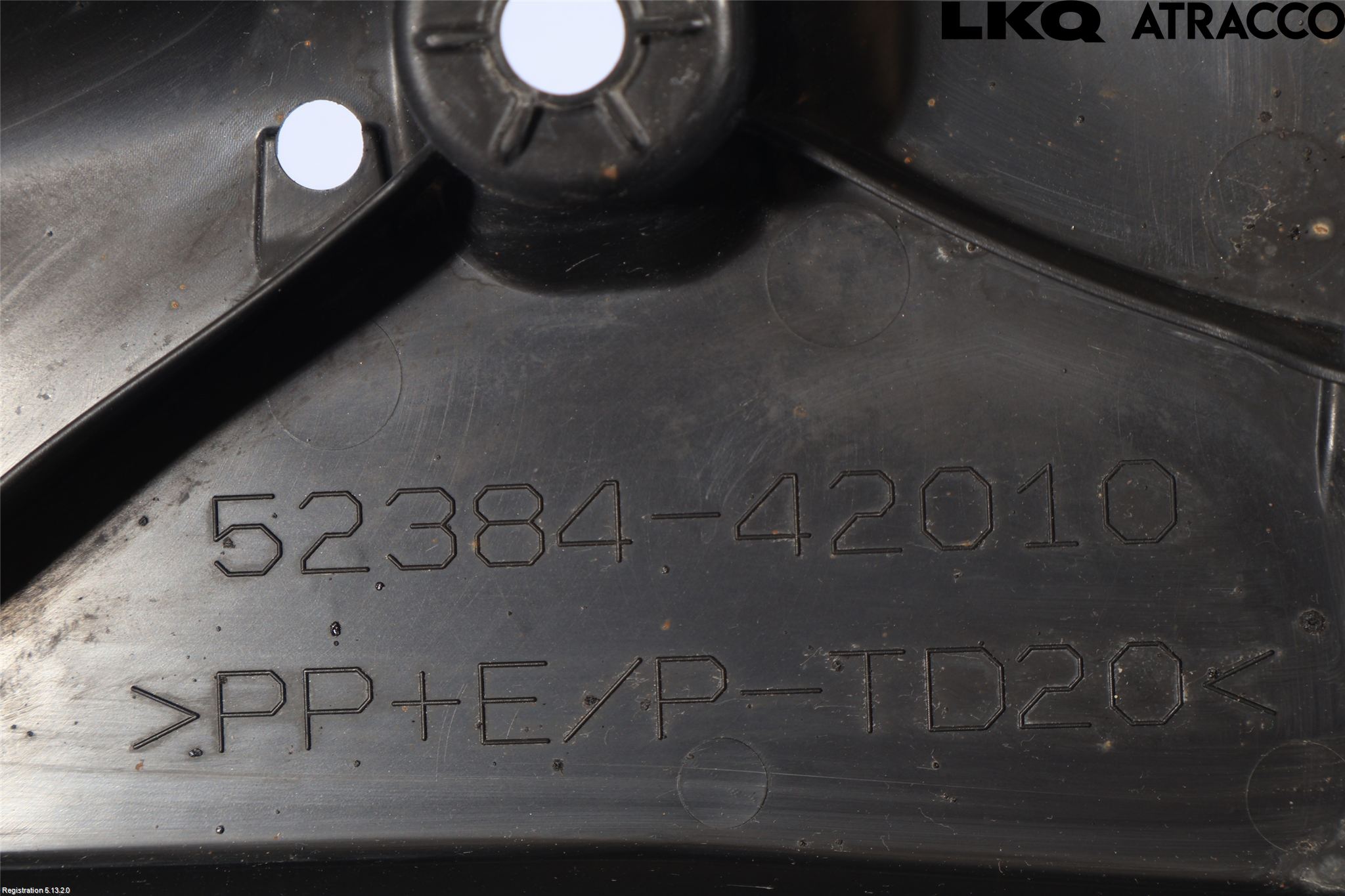 Toyota bZ4X EA10 22- Hasplåt Plåt-Plast