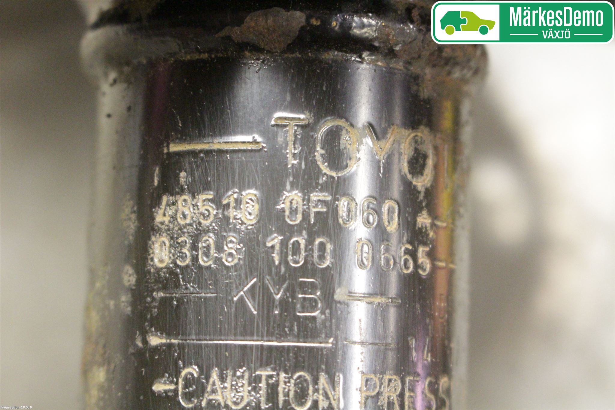 Toyota VERSO 09-18 Fjäderben Fram Höger