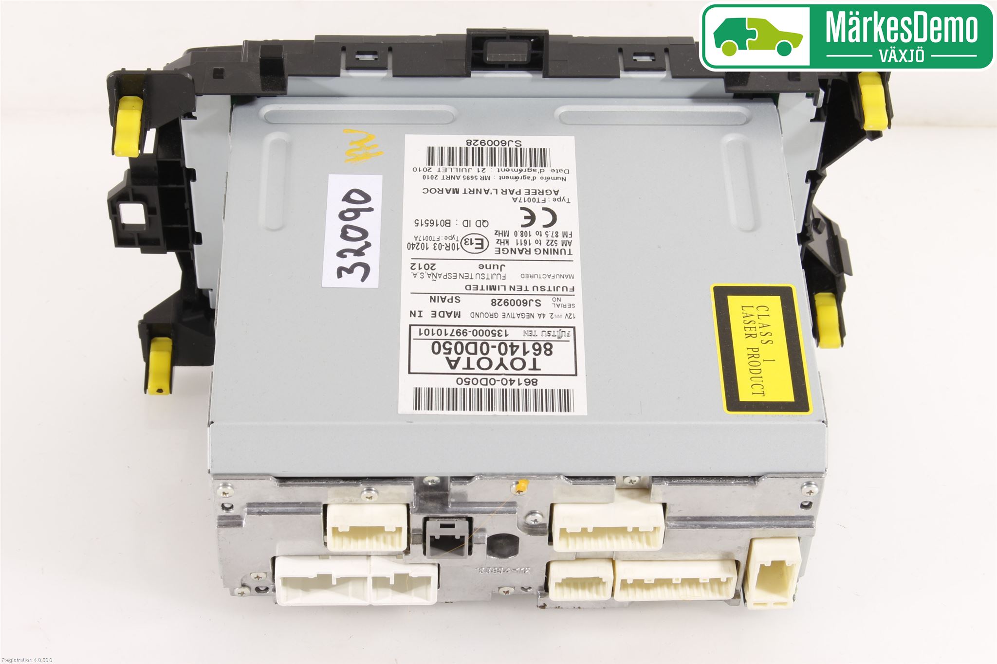 Toyota YARIS XP130 12-14 Cd Radio - Multimediapanel