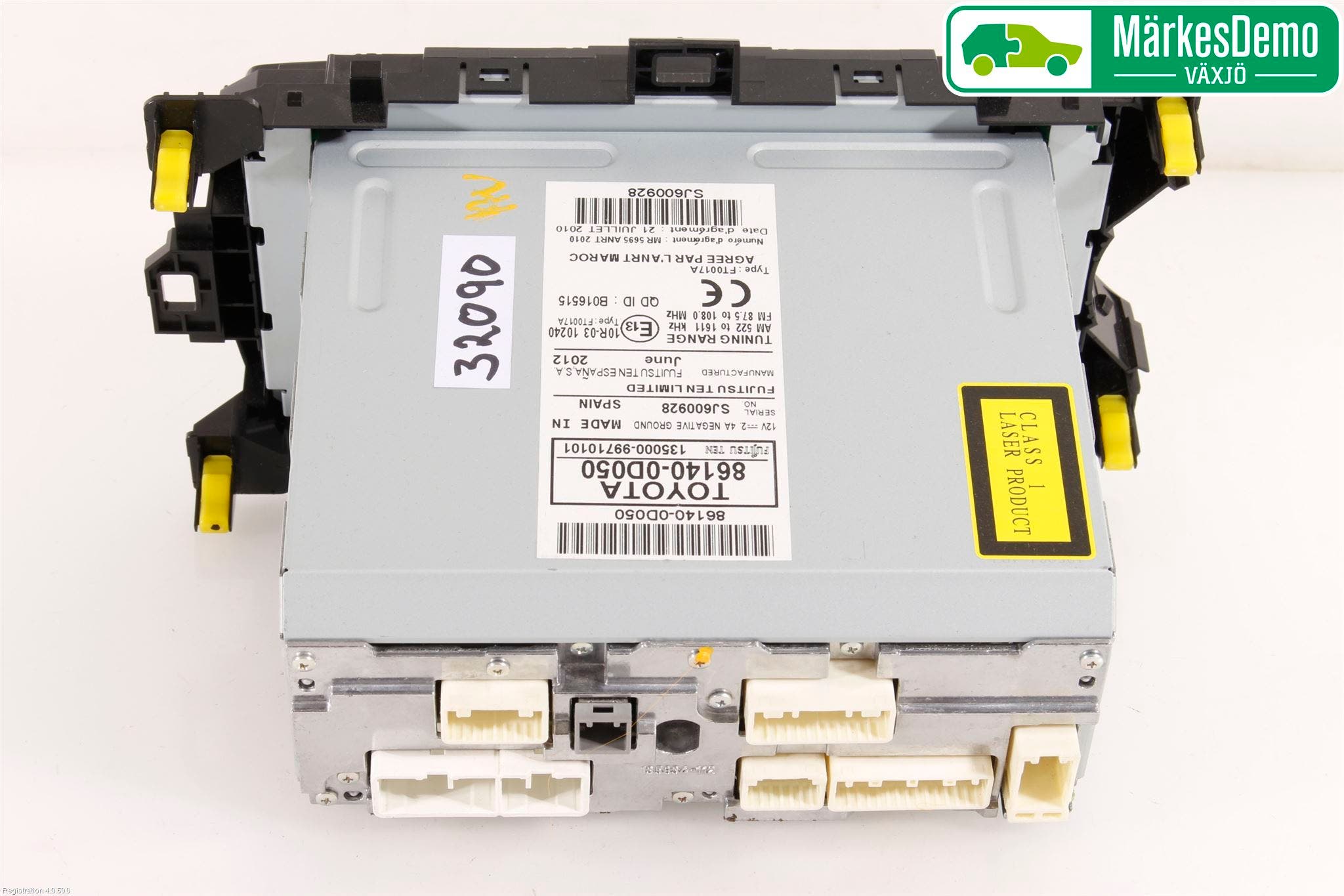 Toyota YARIS XP130 12-14 Cd Radio - Multimediapanel