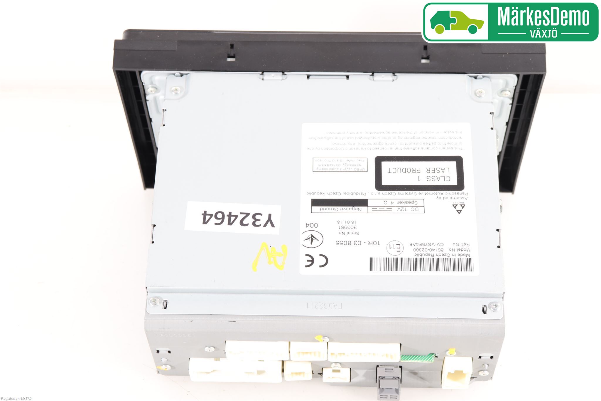 Toyota AURIS 13-19 Cd Radio - Multimediapanel