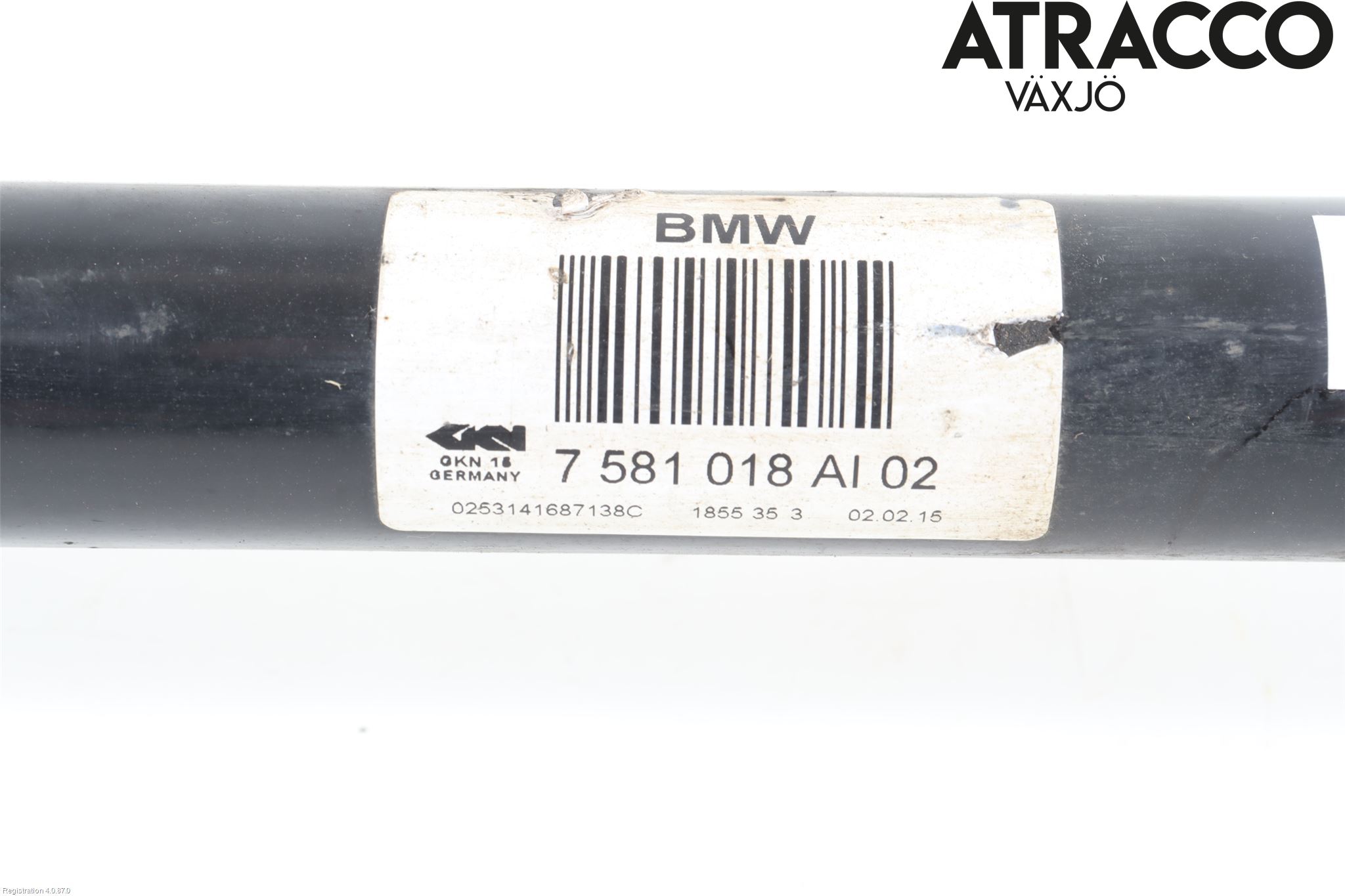 BMW 5 F10/F11/F18 09-17 Drivaxel Bak Höger