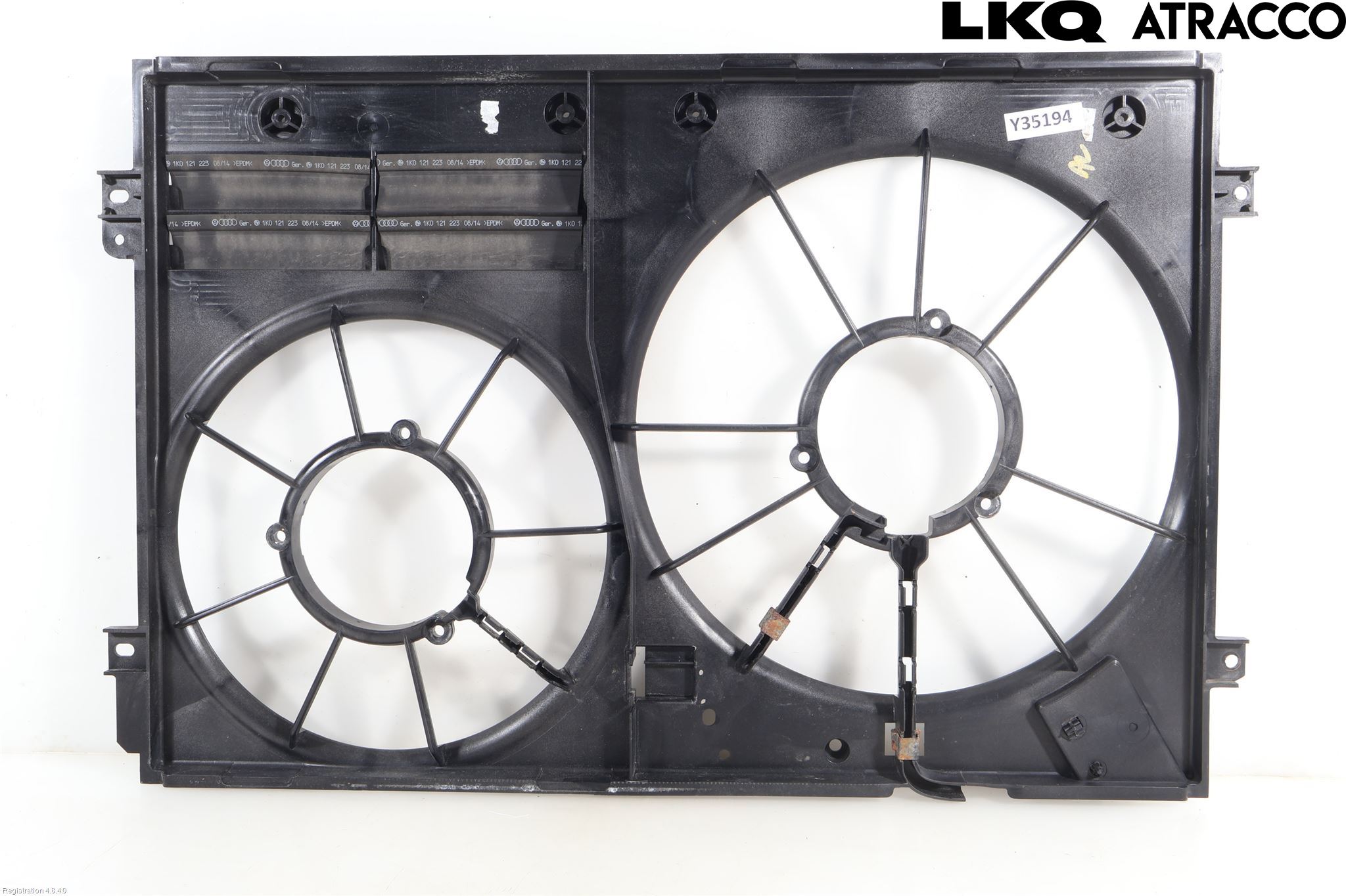 Volkswagen VW PASSAT 15-19 Kylfläktkåpa