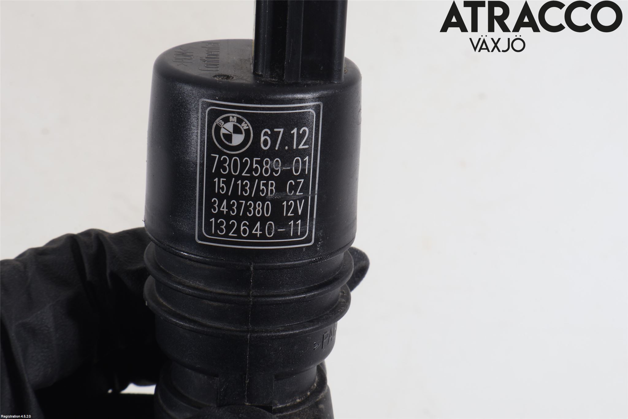 BMW 3 F30/F31/F80 12-19 Spolarpump Vindruta