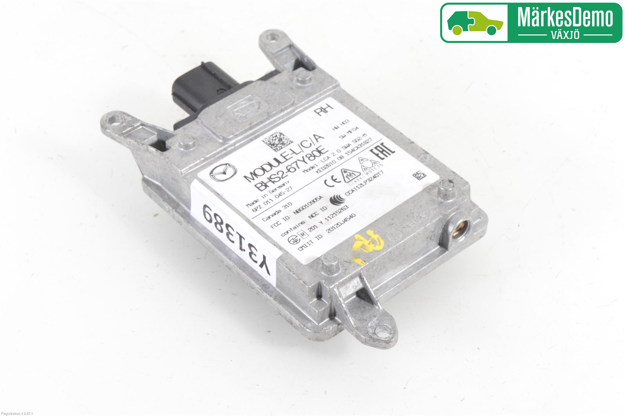 Mazda 3 III 14-19 Sensor Aktivt Kollisionsskydd