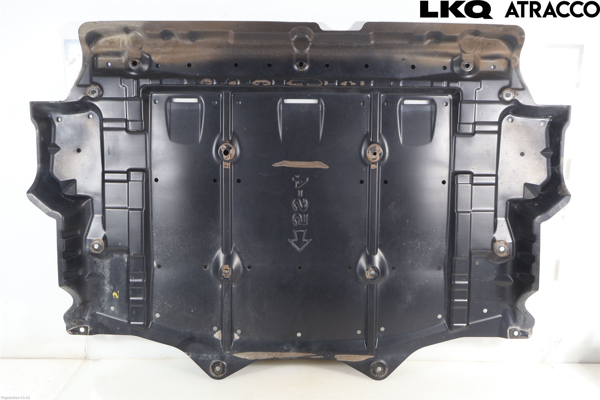 Nissan LEAF 18- Hasplåt Plåt-Plast