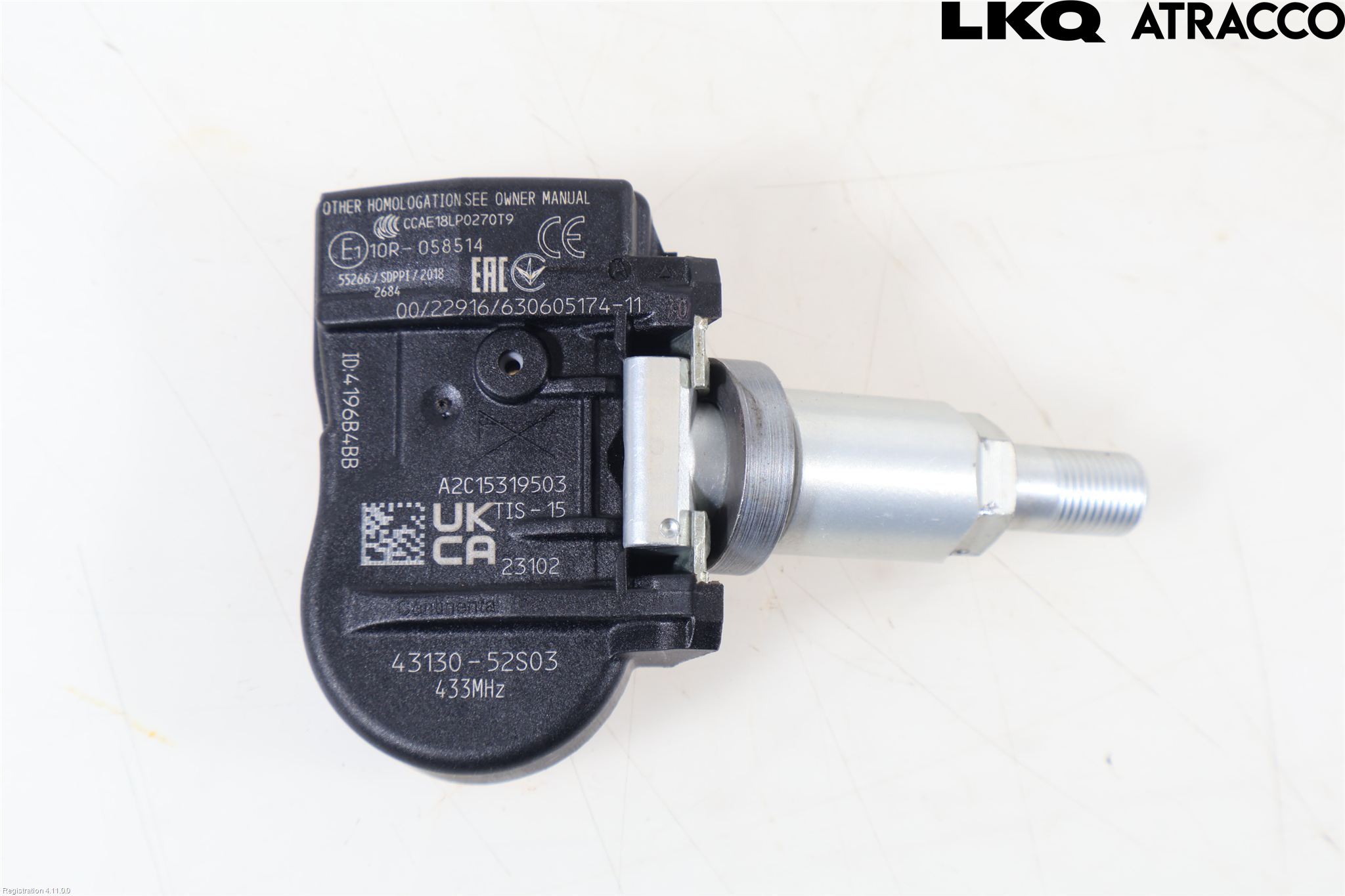 Suzuki VITARA 15- Givare Däcktryck