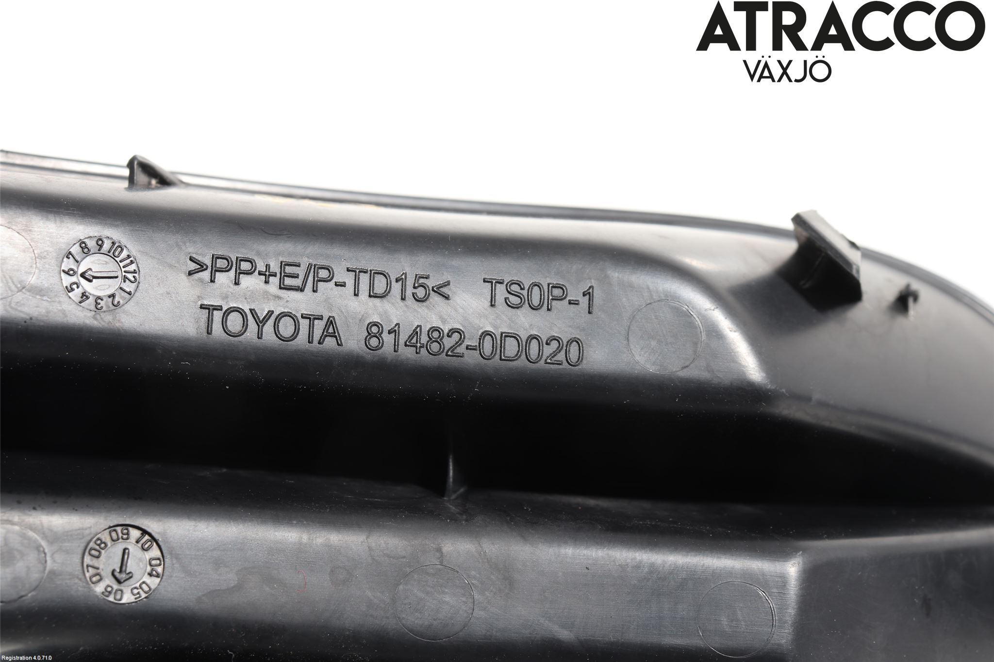 Toyota YARIS XP90 06-11 Stötfångardel Fram Vä