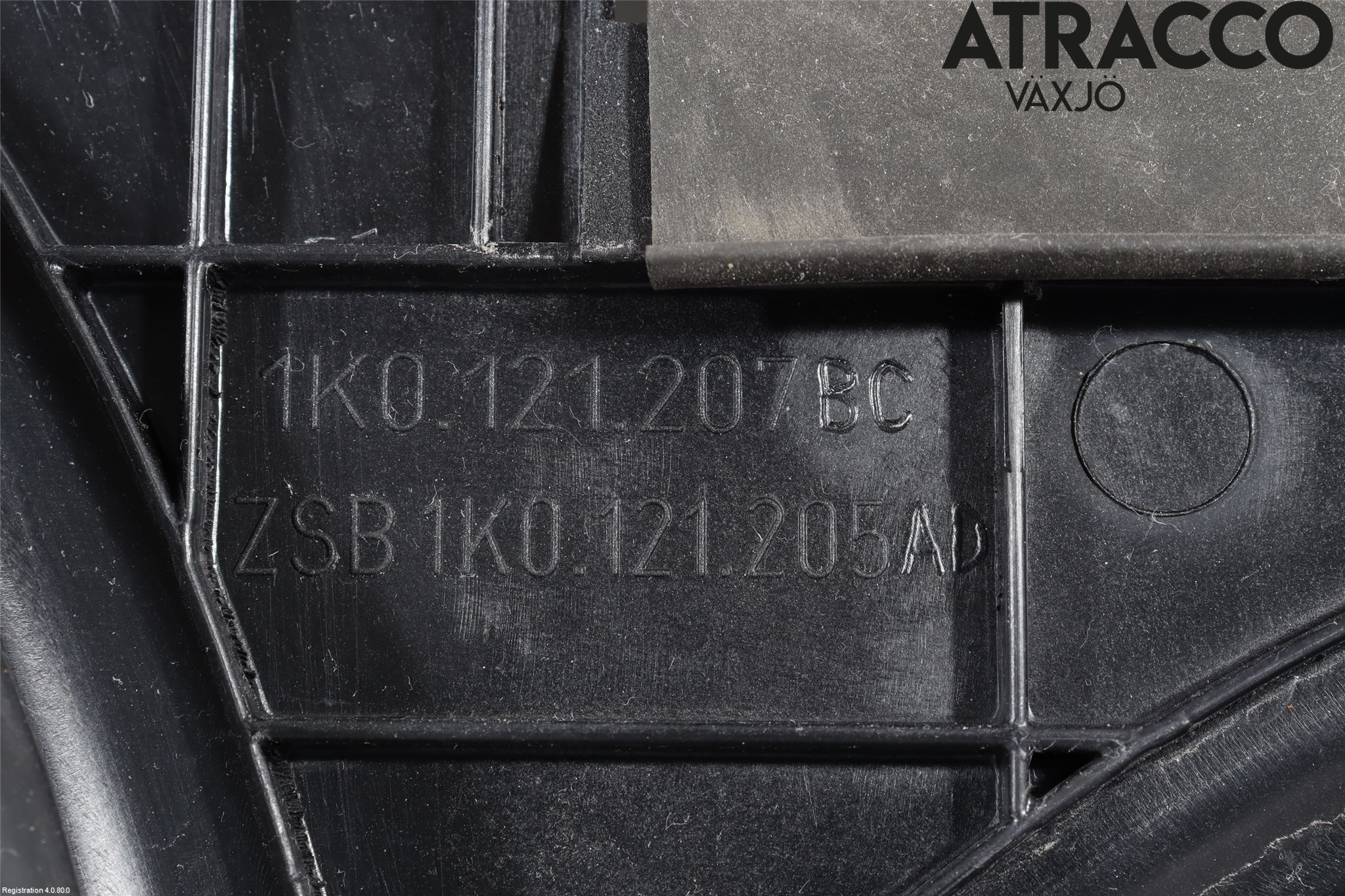 Volkswagen VW GOLF VI 09-13 Kylfläktkåpa