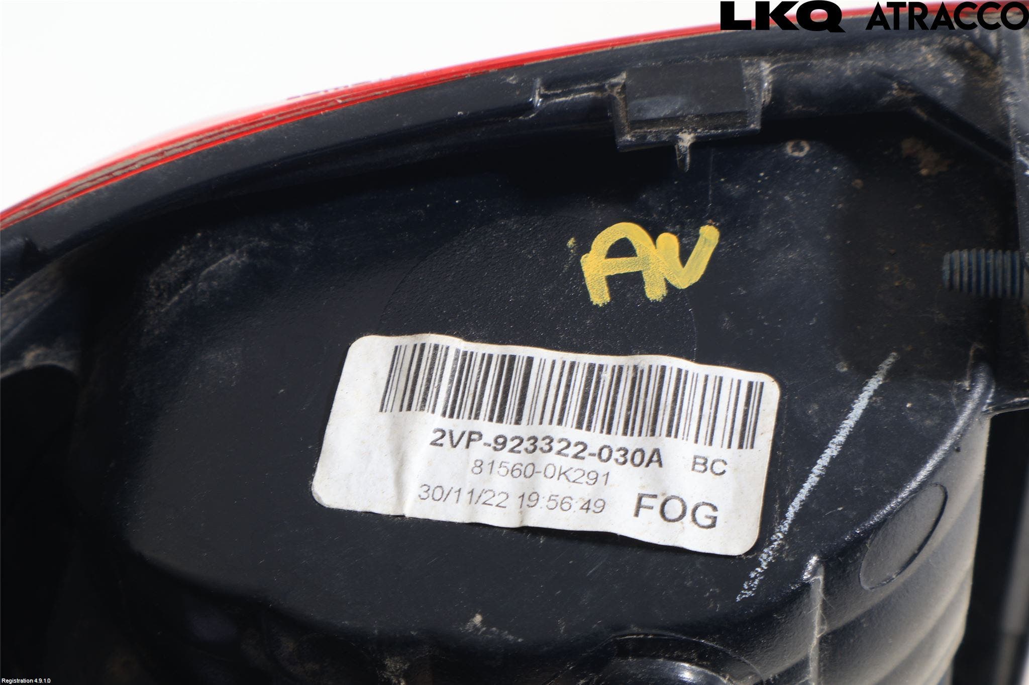 Toyota HILUX 16- Bakljus Vänster