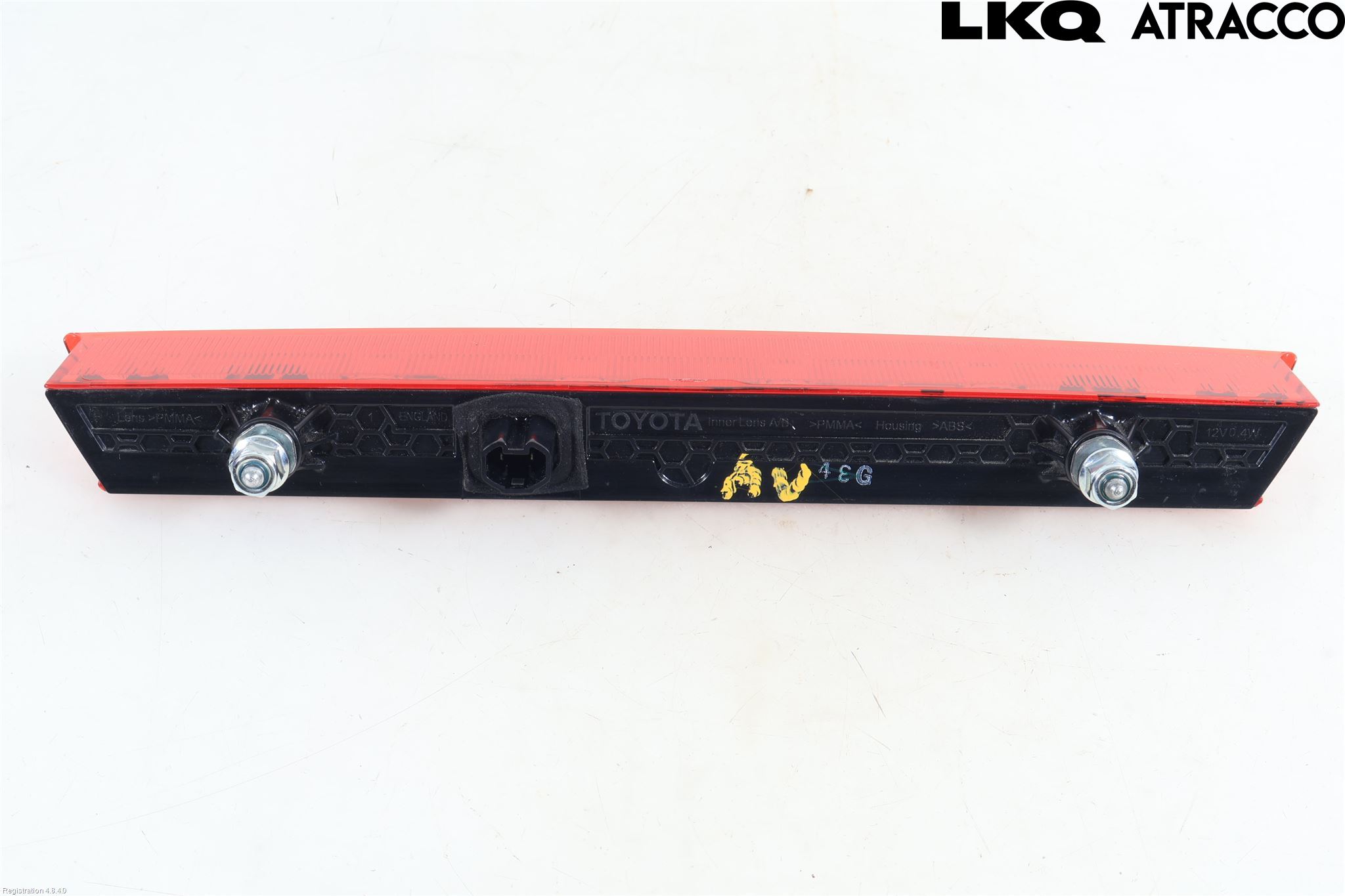 Toyota COROLLA 19- Bromsljus Bakruta