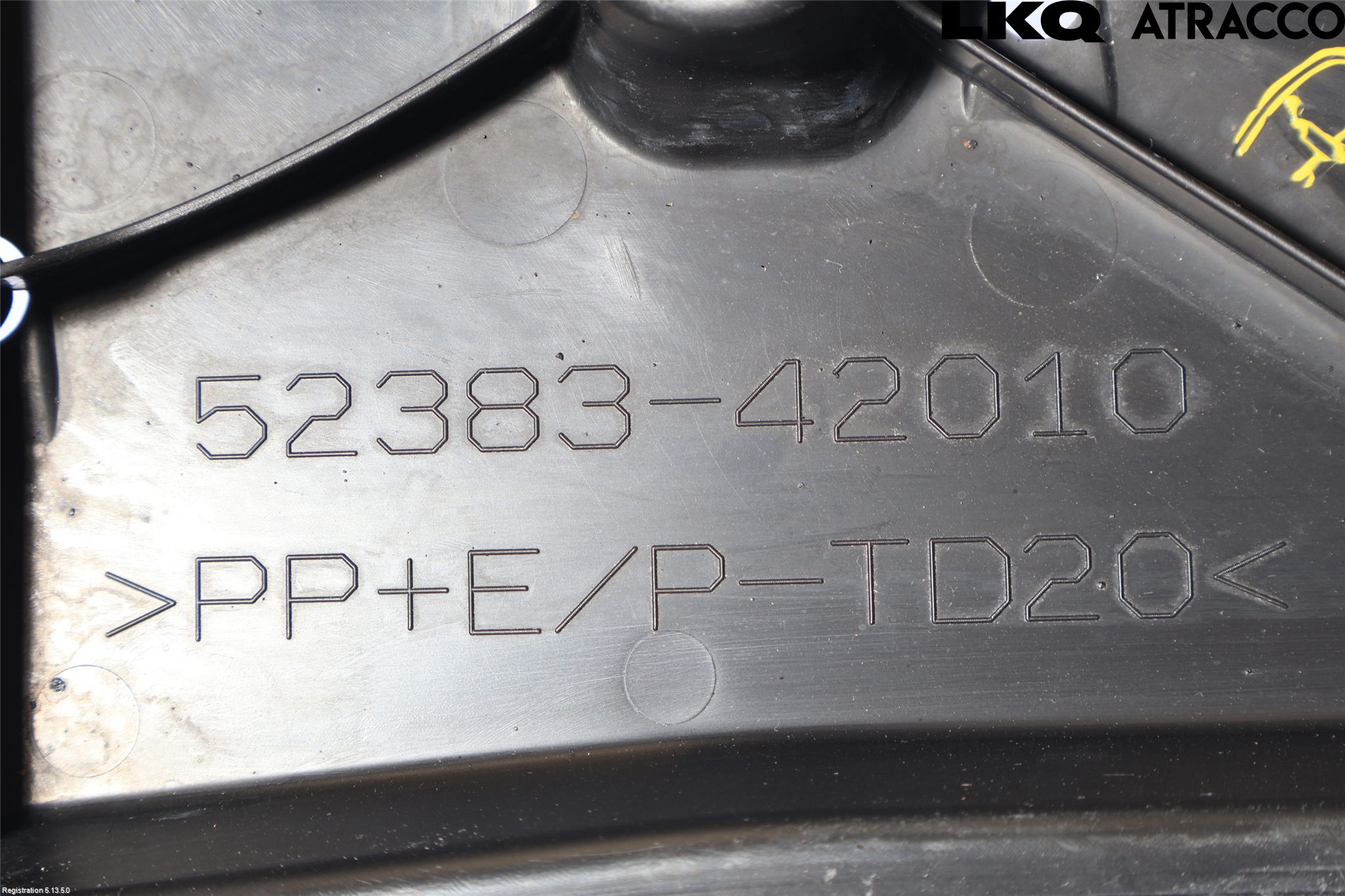 Lexus RZ 23- Hasplåt Plåt-Plast