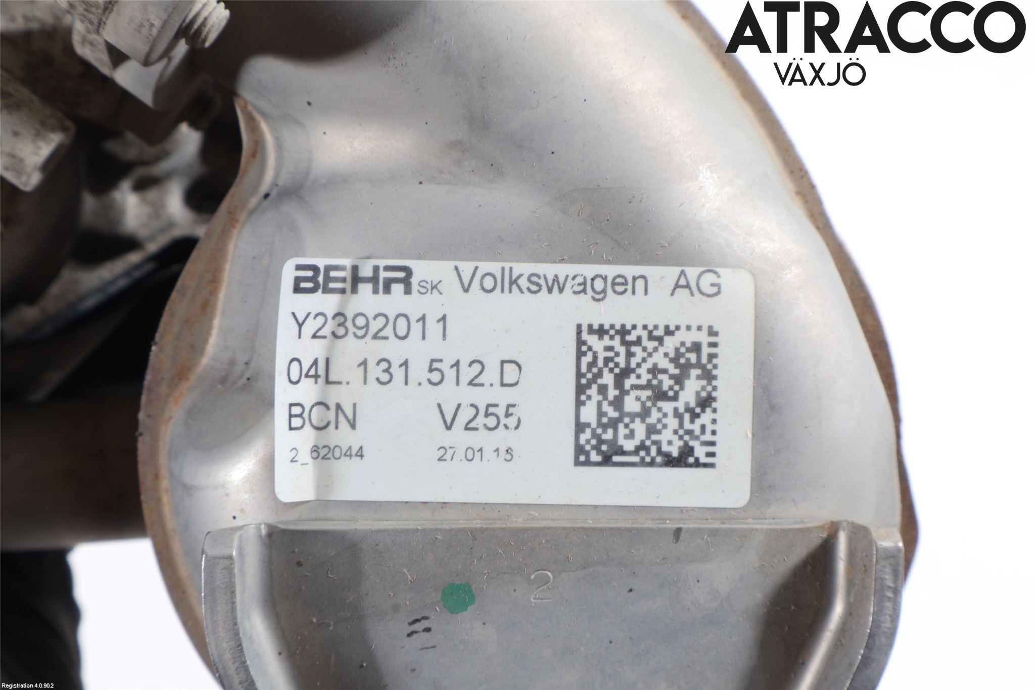 Volkswagen VW SHARAN 11- Avgaskylare
