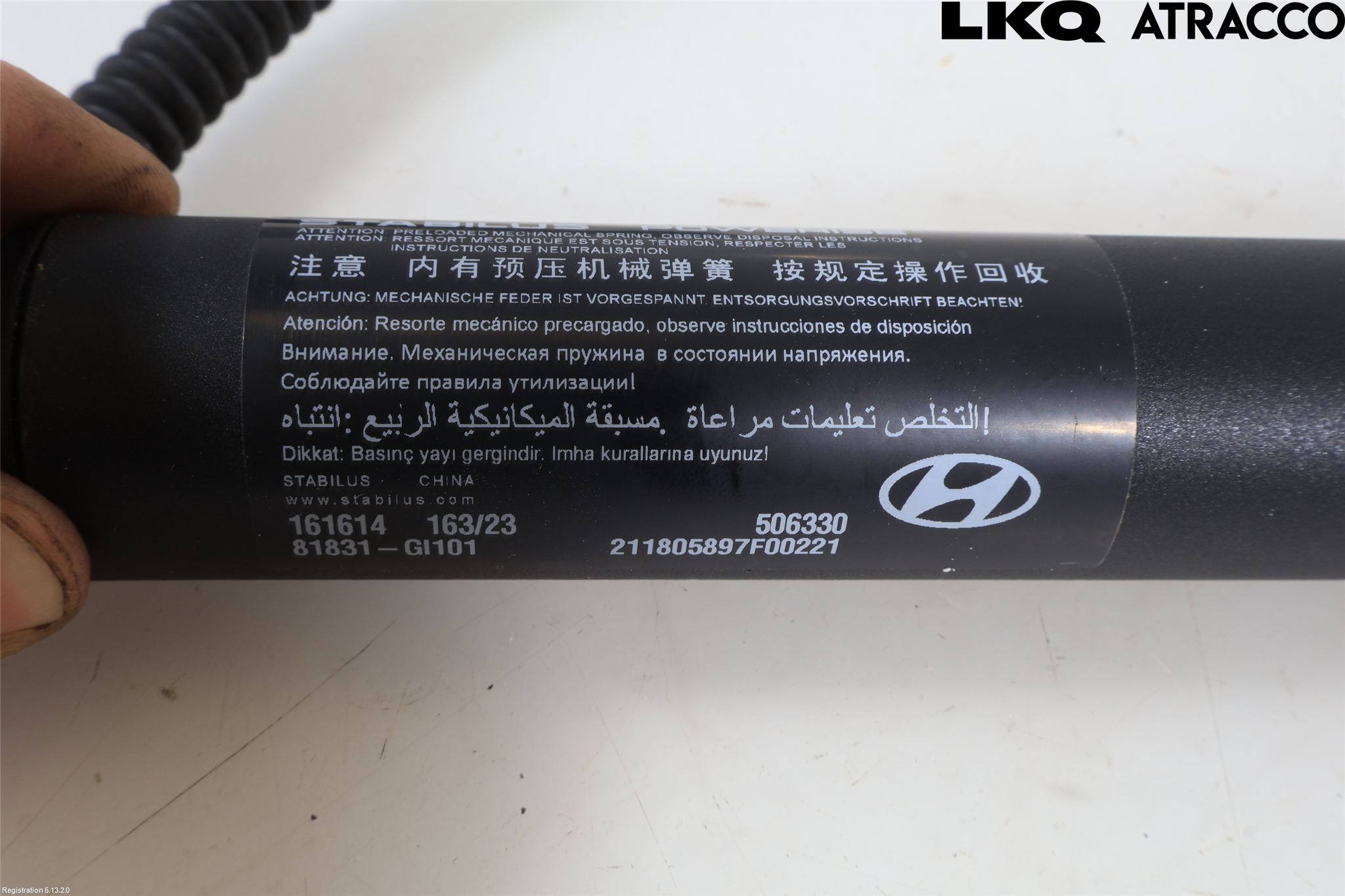 Hyundai IONIQ 5 NE 22- Bakluckeöppnare Automatisk