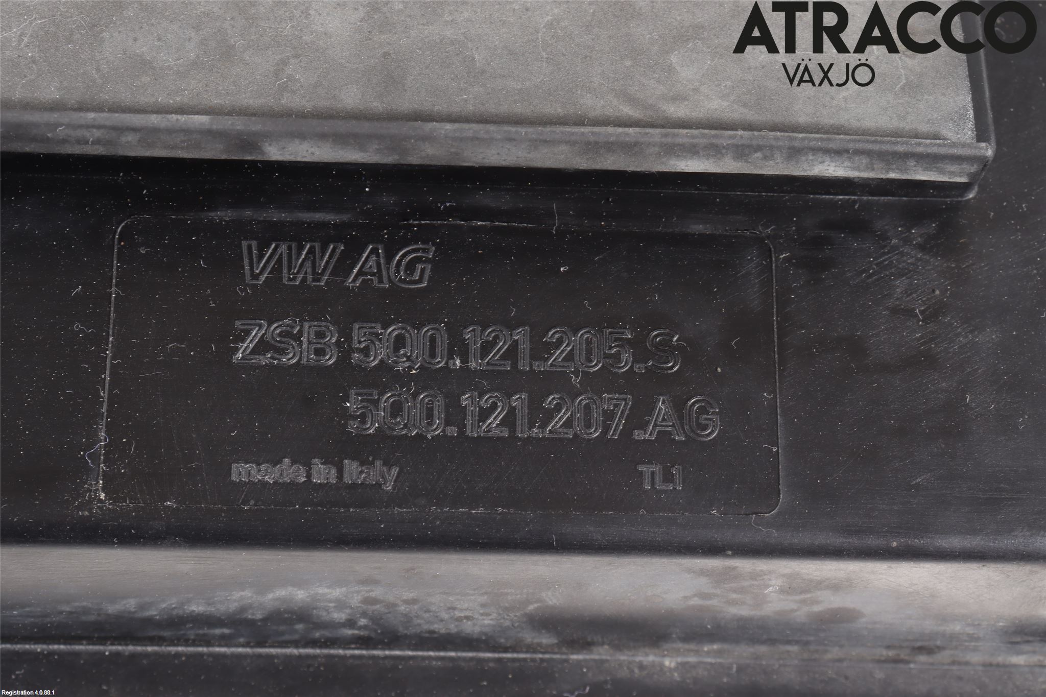 Volkswagen VW PASSAT 15-19 Kylfläktkåpa