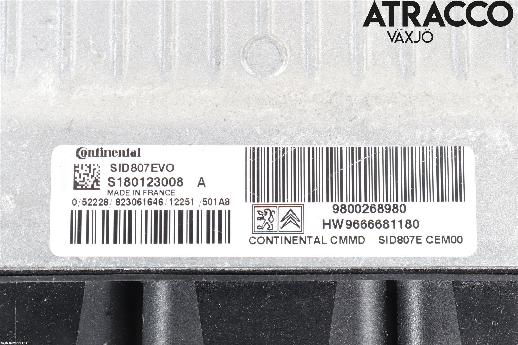 Citroen C5 08-17 Styrenhet Inspump Diesel