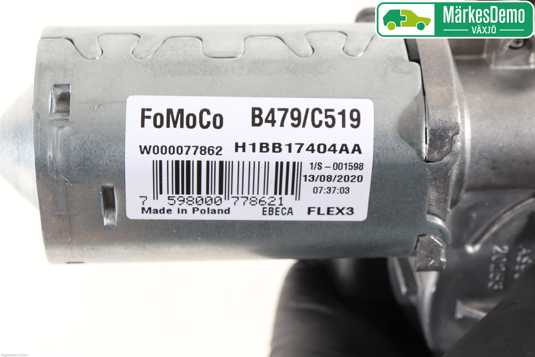 Ford FOCUS 19- Torkarmotor Baklucka