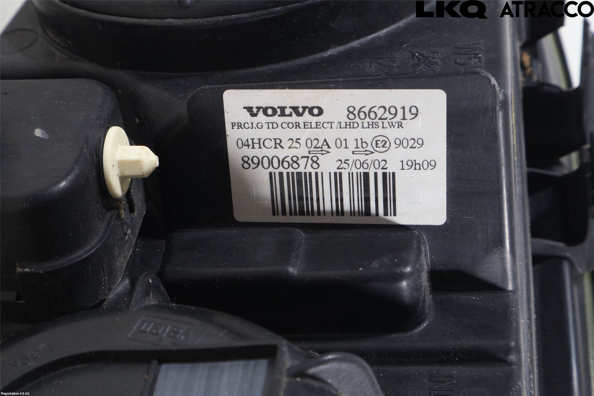 Volvo V70 00-04 Strålkastare Vänster