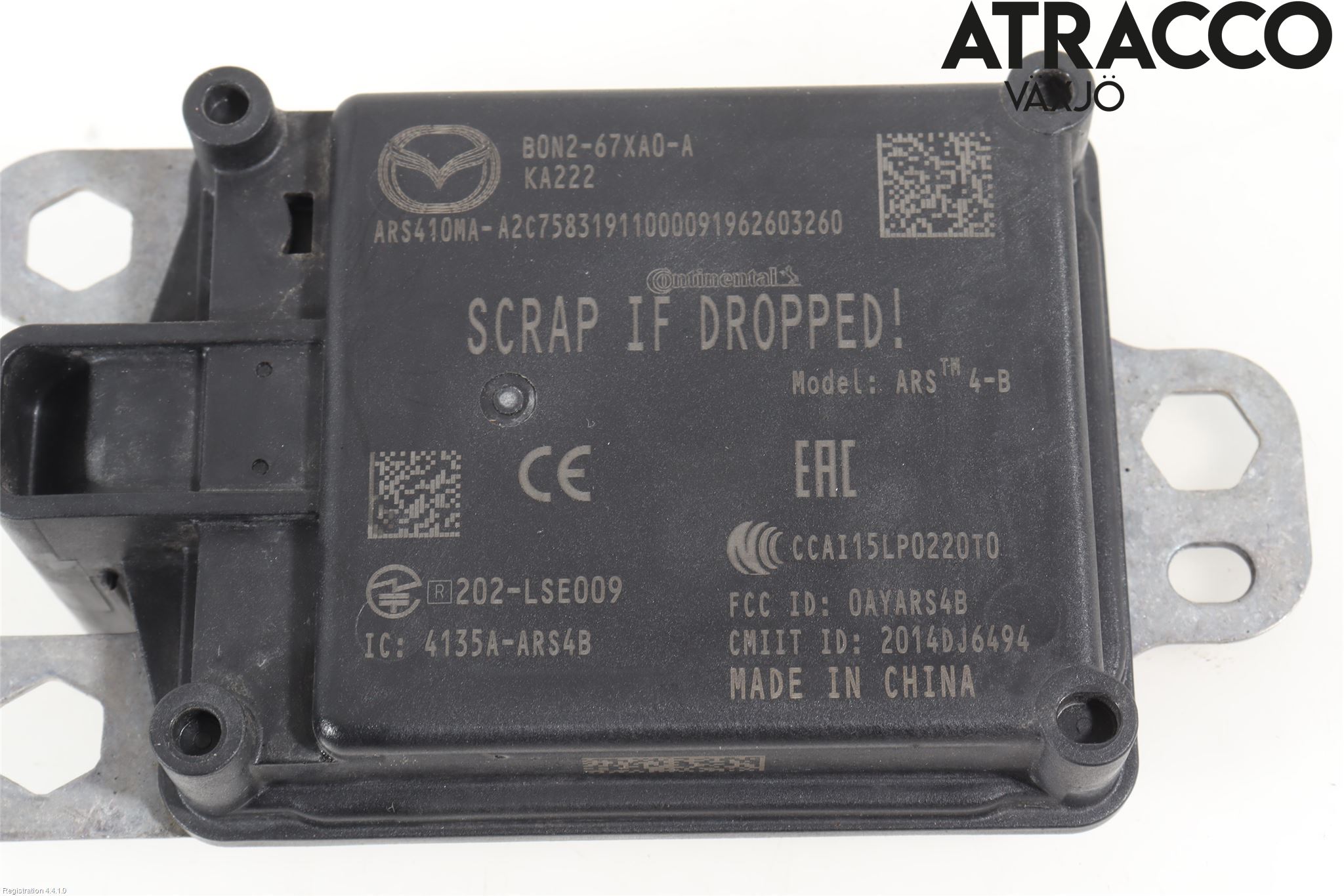 Mazda 3 IV 19- Farthåll Givare