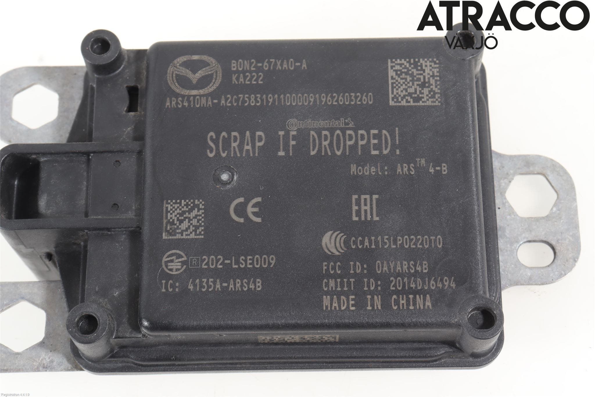 Mazda 3 IV 19- Farthåll Givare