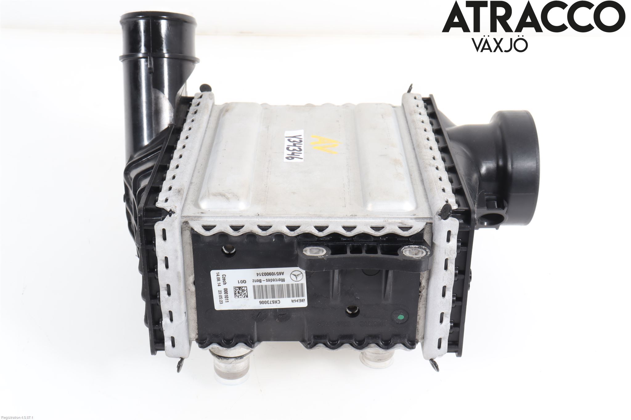 Mercedes-Benz MB C-KLASS (W205) 14-21 Laddluft-Intercooler Kyl