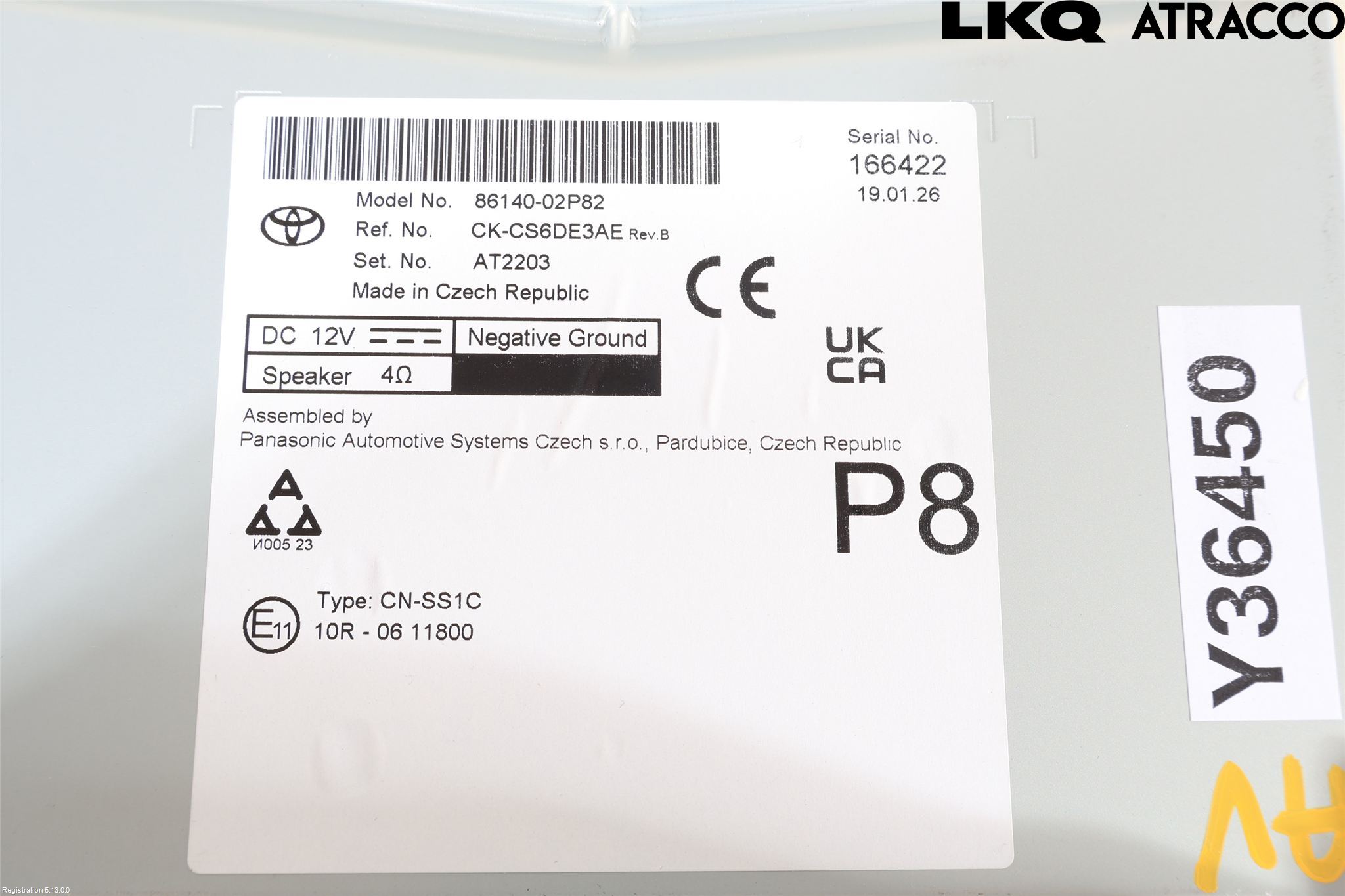 Toyota COROLLA 19- Cd Radio - Multimediapanel