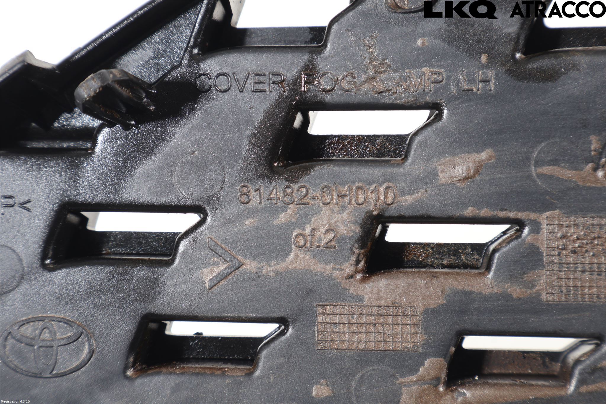 Toyota AYGO 06-14 Stötfångardel Fram Vä