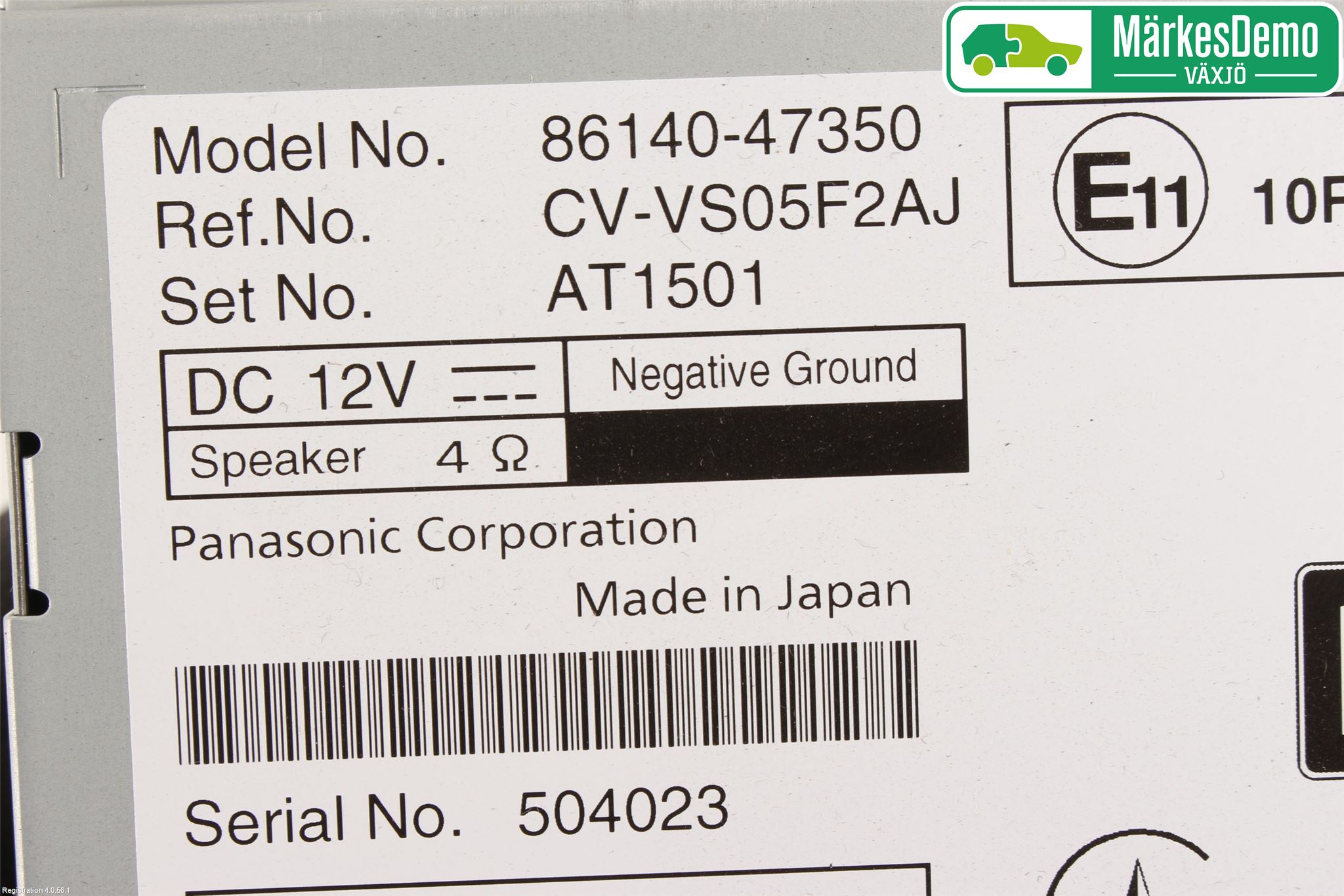Toyota PRIUS (ZVW50) 16-21 Cd Radio - Multimediapanel