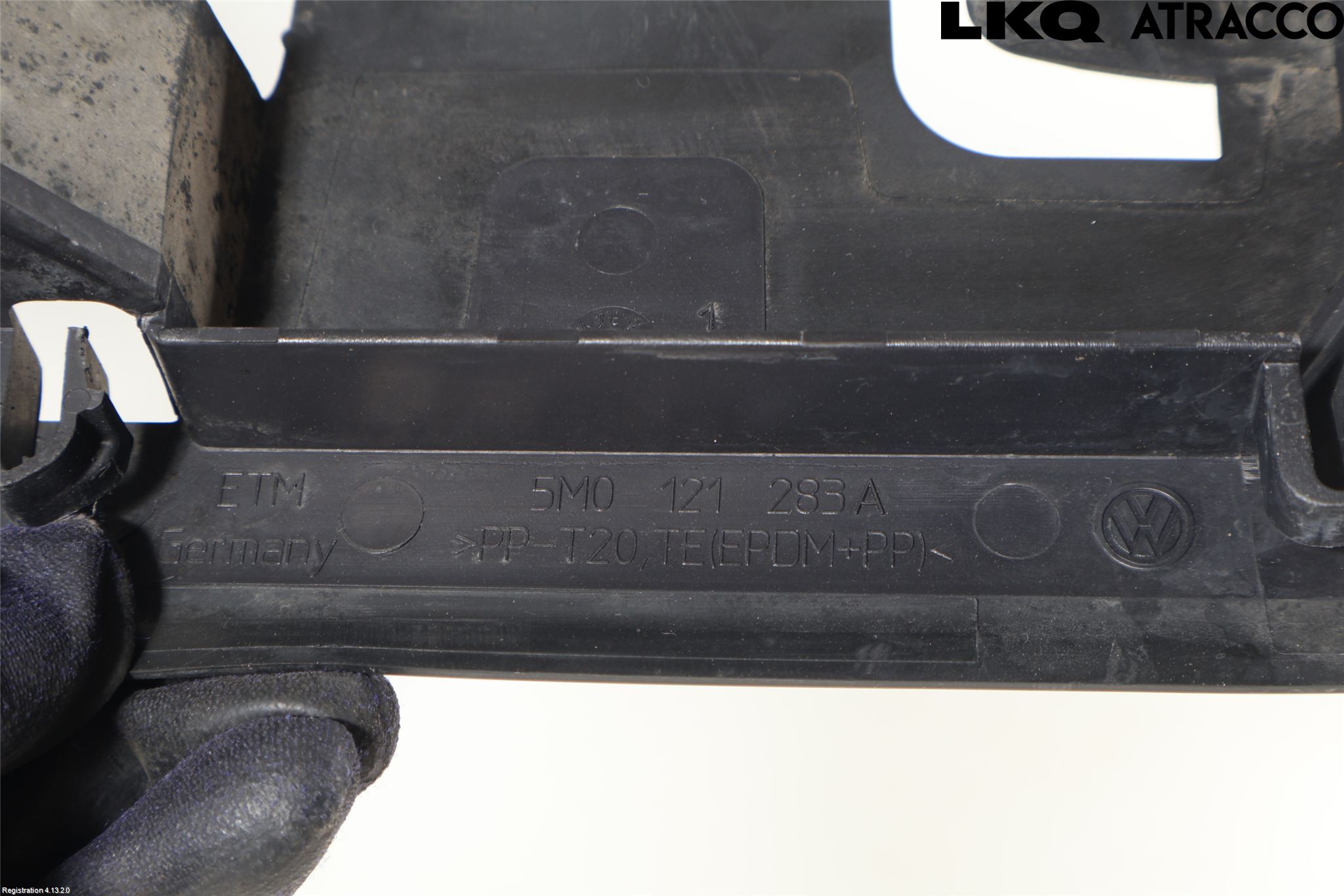 Volkswagen VW GOLF PLUS/CROSS GOLF 04-14 Deflektor Plåt-Plast Kylning