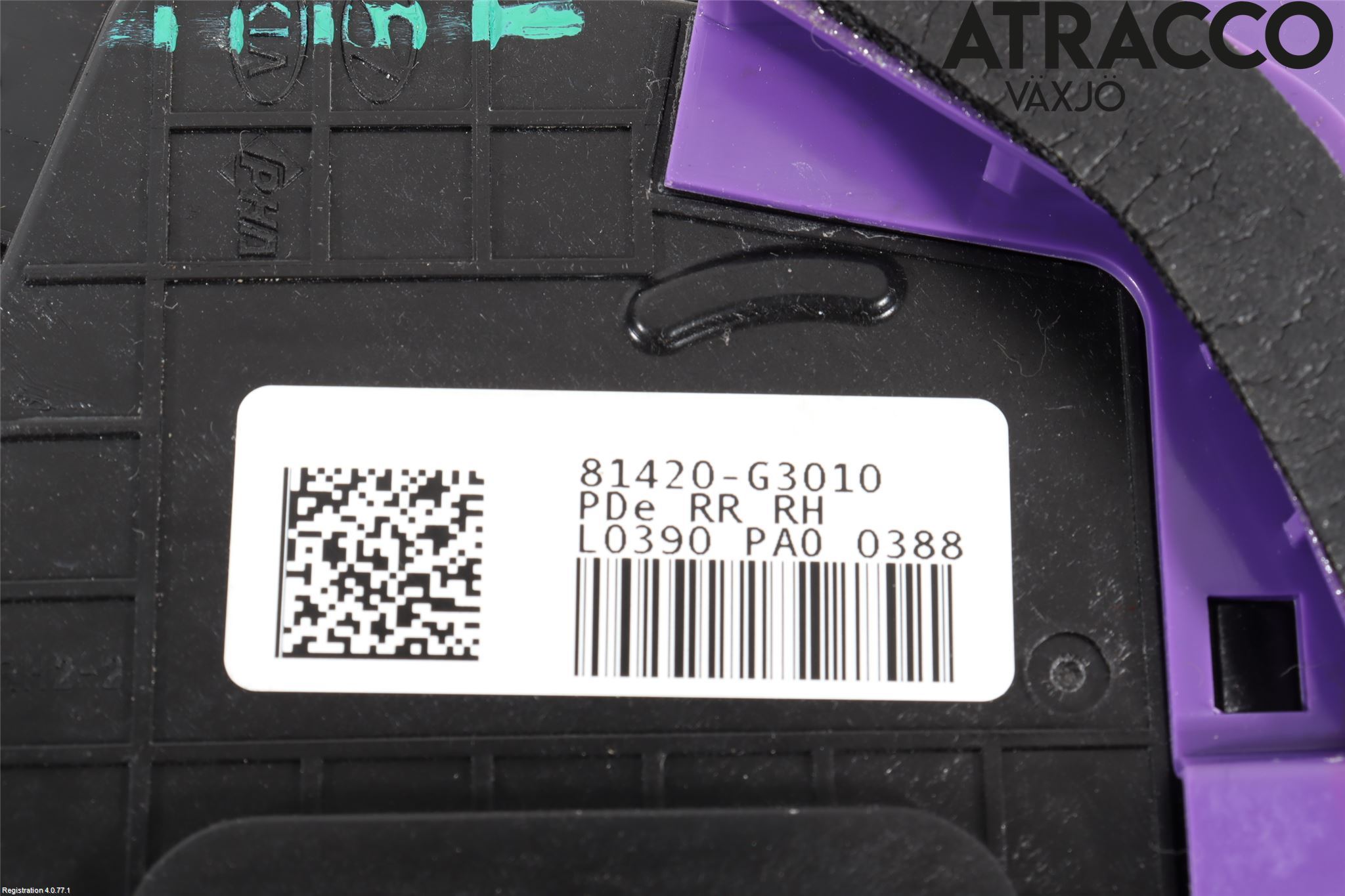 Hyundai i30 PD 17- Låskista-Dörrlås