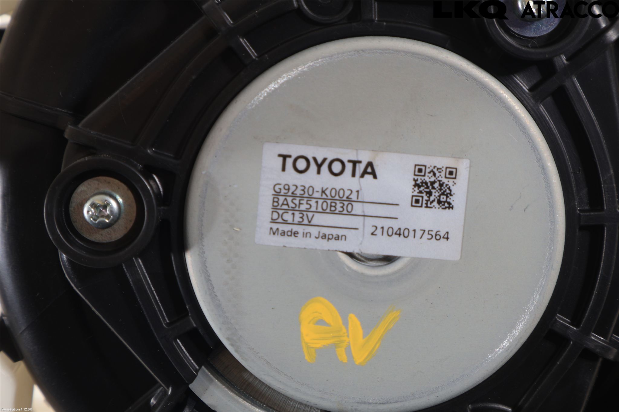 Toyota YARIS CROSS XP21 21- Kylfläkt El