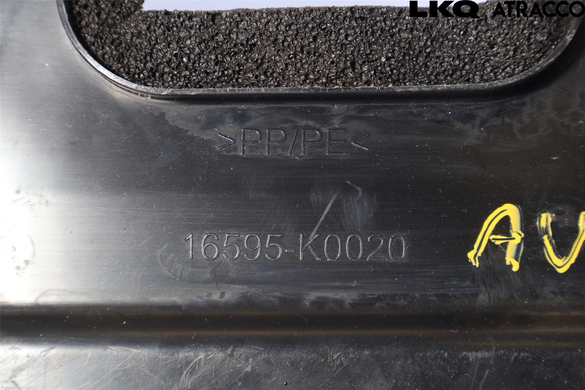 Toyota YARIS XP21 20- Deflektor Plåt-Plast Kylning