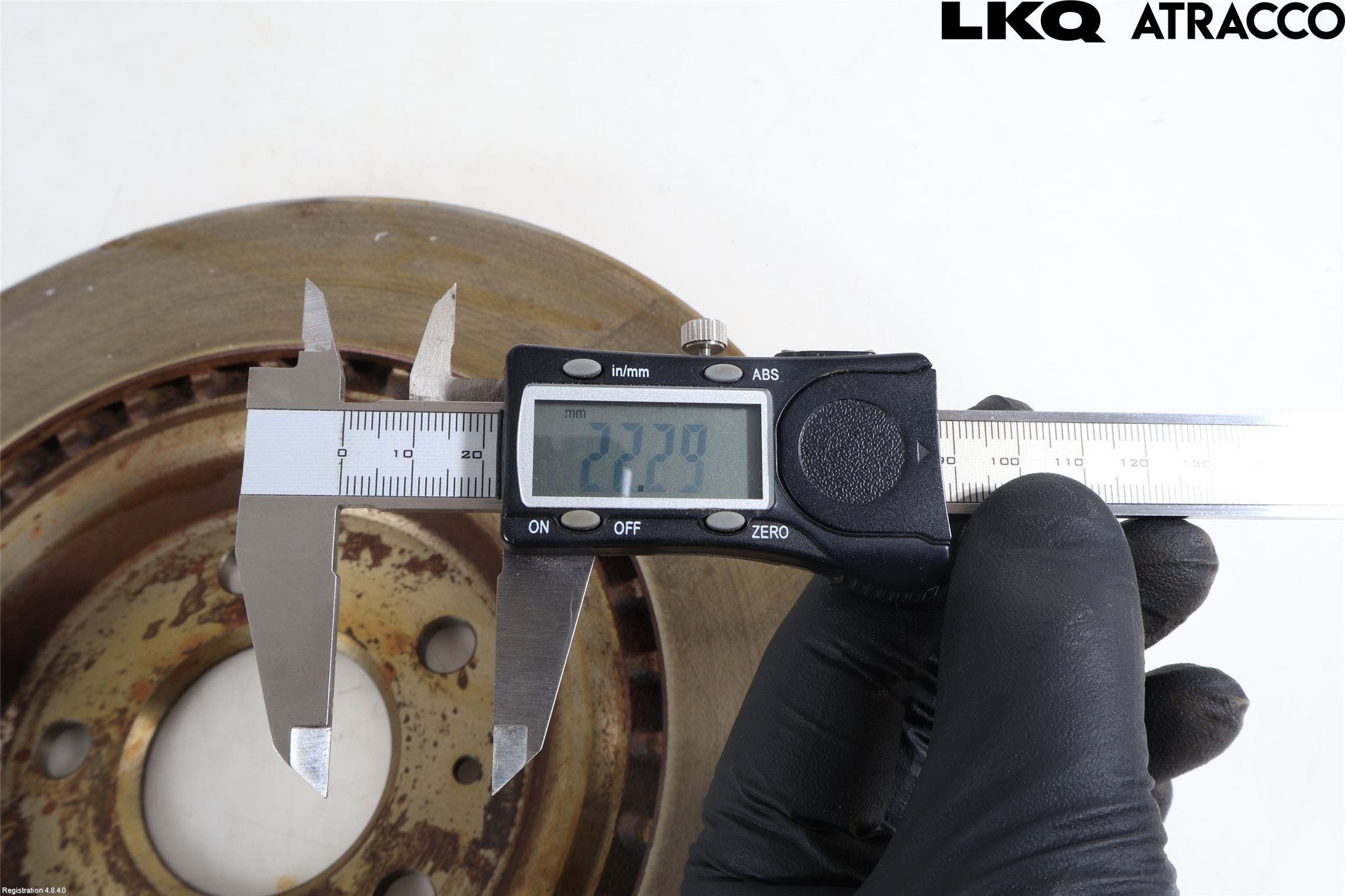 Audi A5 07-16 Bromsskiva Bak