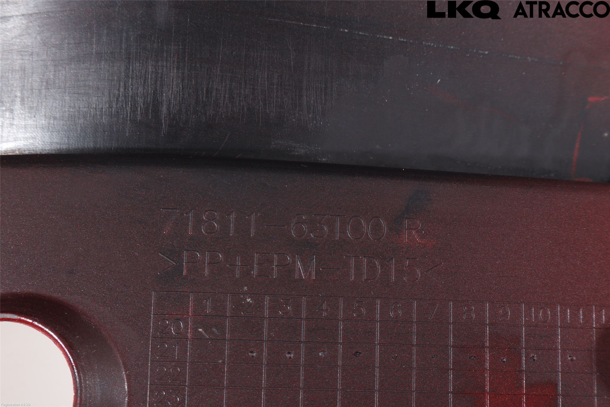 Suzuki ACROSS 21- Stötfångardel Bak Hö