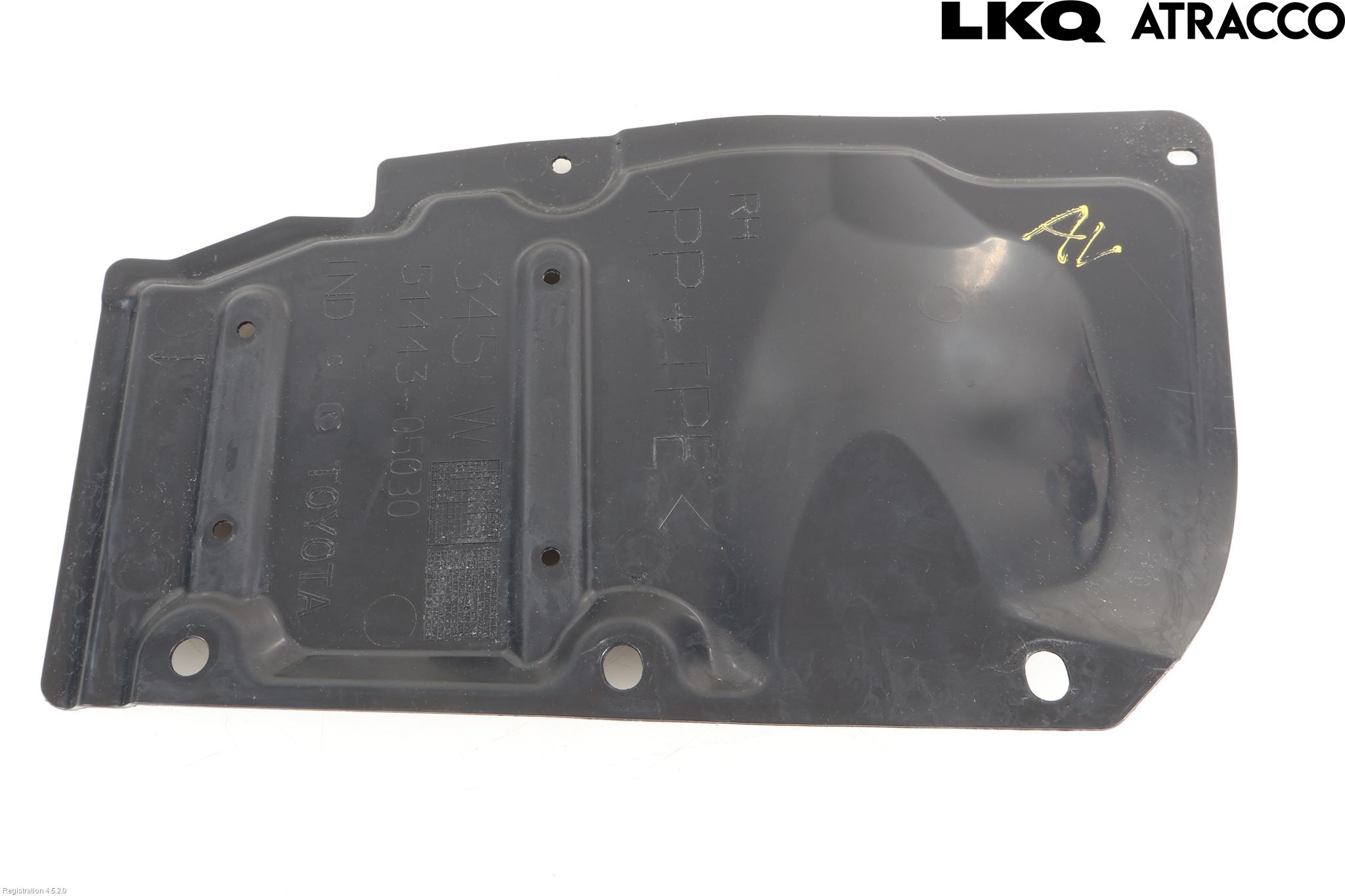 Toyota AURIS 13-19 Hasplåt Plåt-Plast