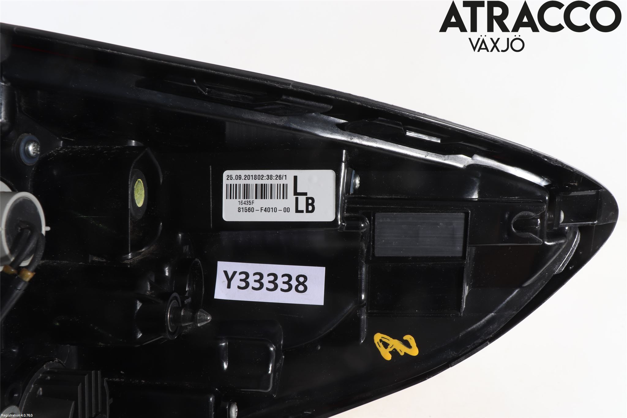 Toyota C-HR 16-23 Bakljus Vänster