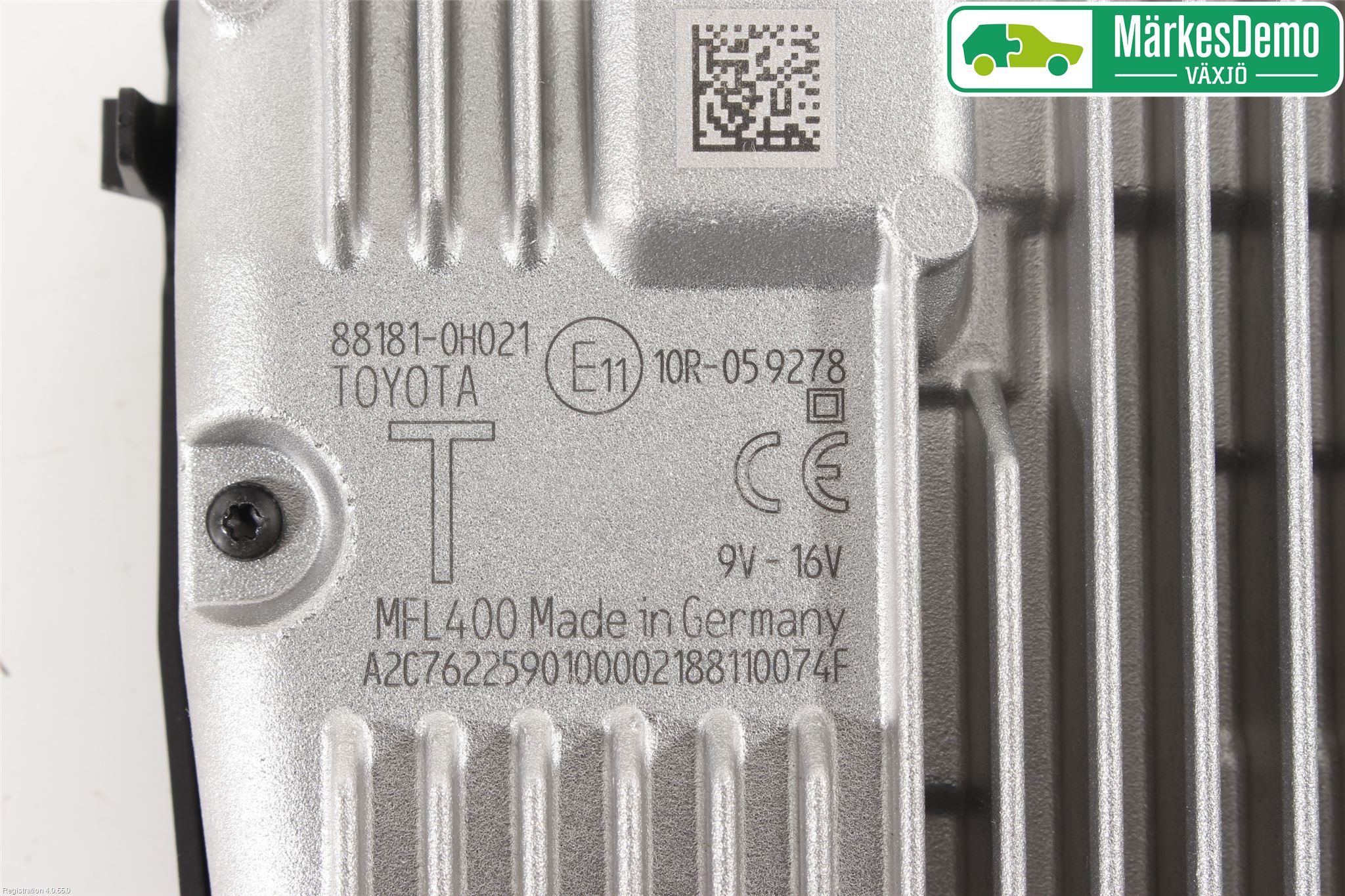 Toyota AYGO 15-21 Sensor Aktivt Kollisionsskydd