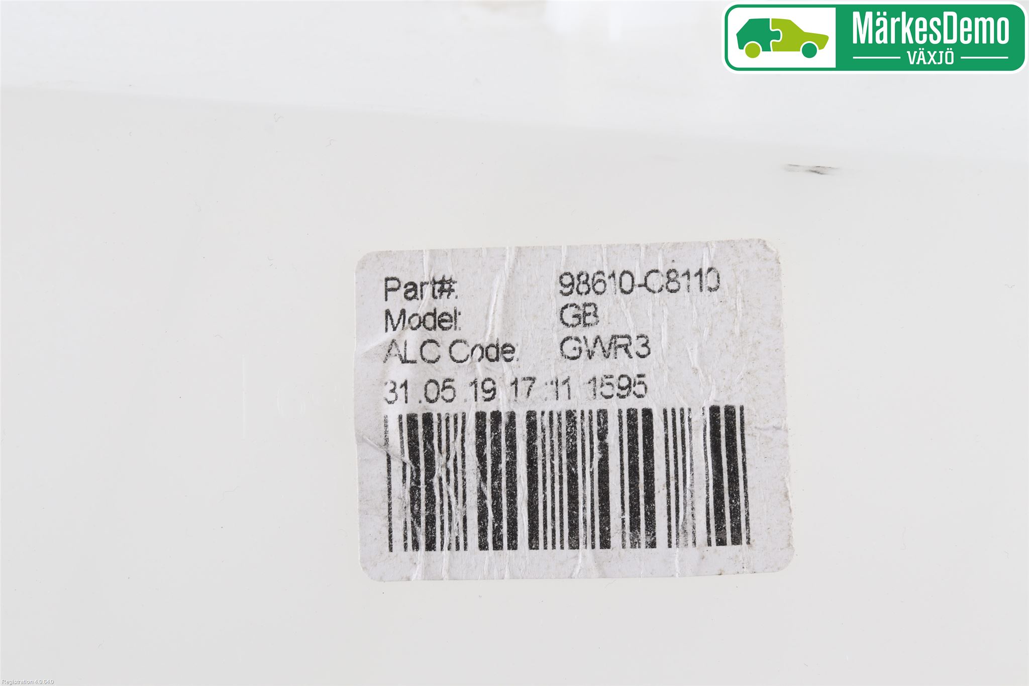 Hyundai i20 GB 15-20 Spolartank Vindruta