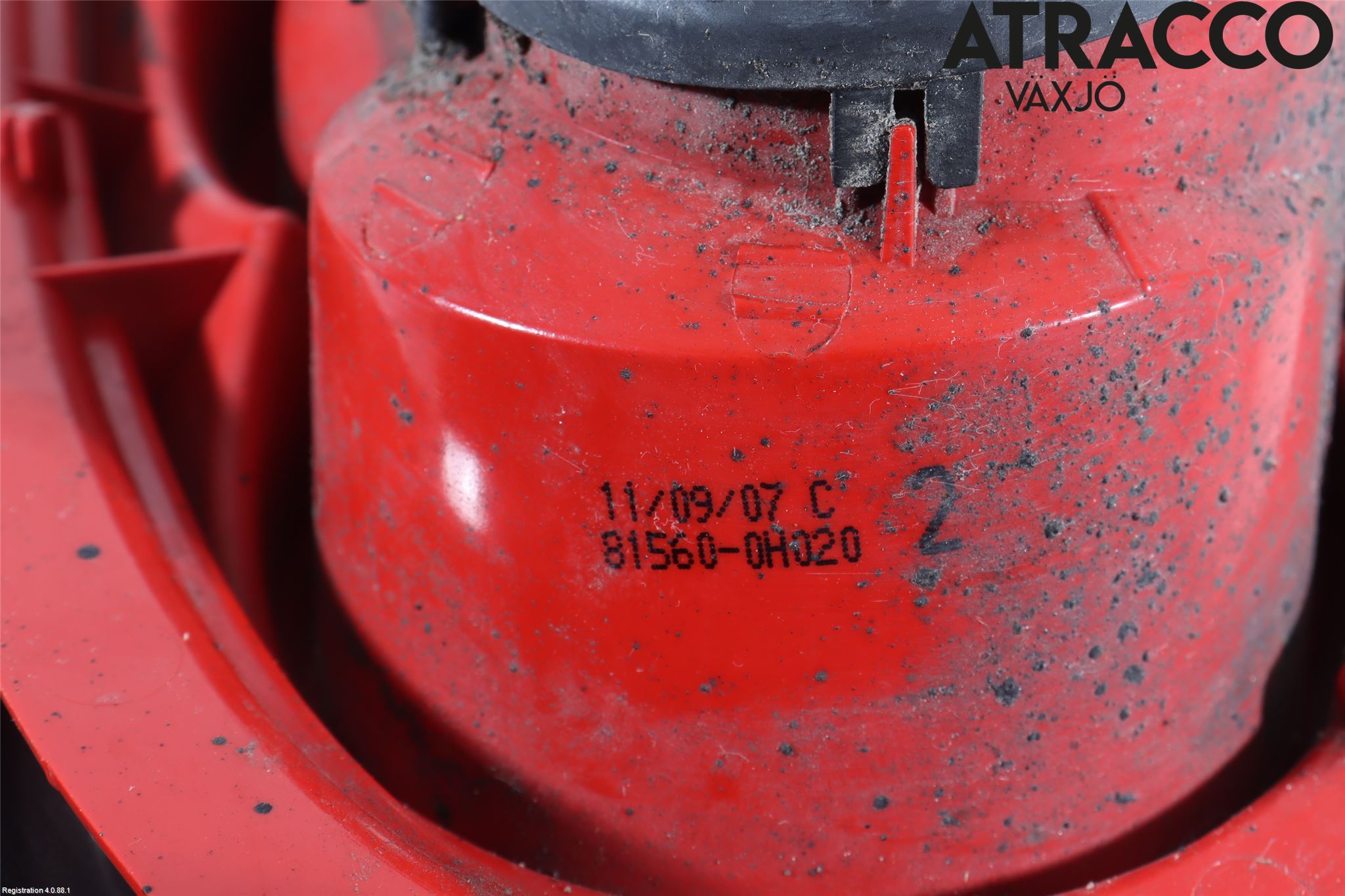 Toyota AYGO 06-14 Bakljus Vänster