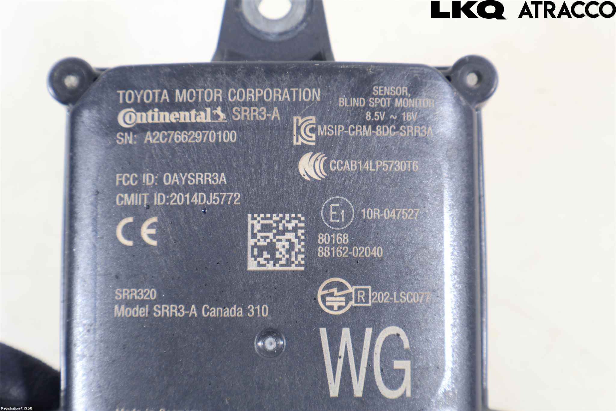 Toyota COROLLA 19- Sensor Aktivt Kollisionsskydd