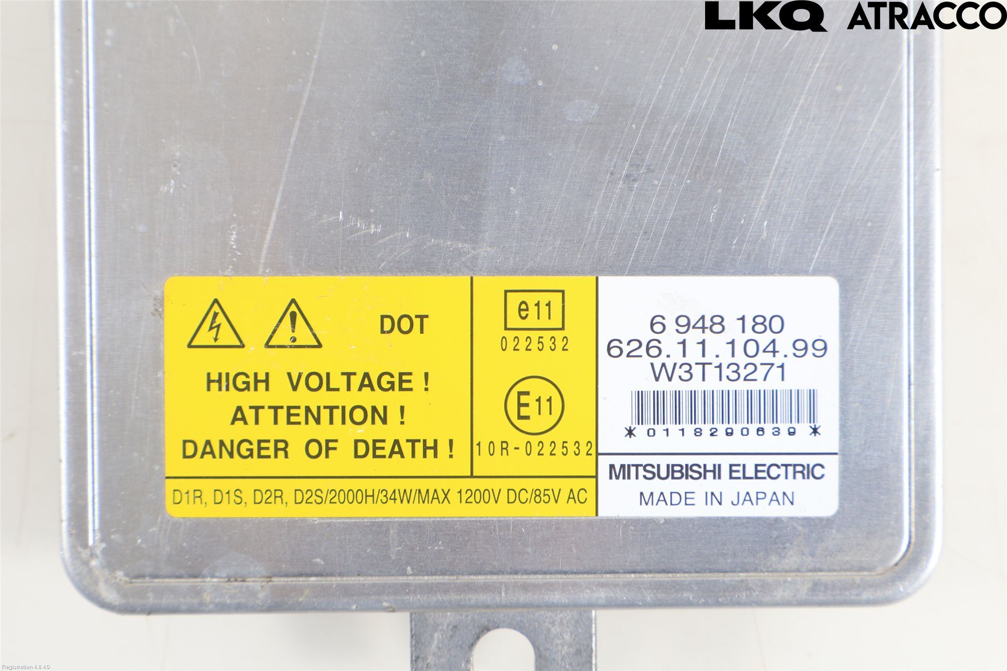 Volvo V70 08-13 Styrenhet Strålkastare