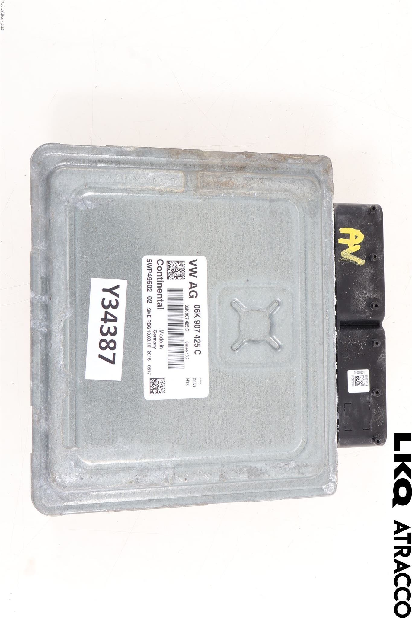 Volkswagen VW SCIROCCO 09-17 Styrenhet Insprut Bensin